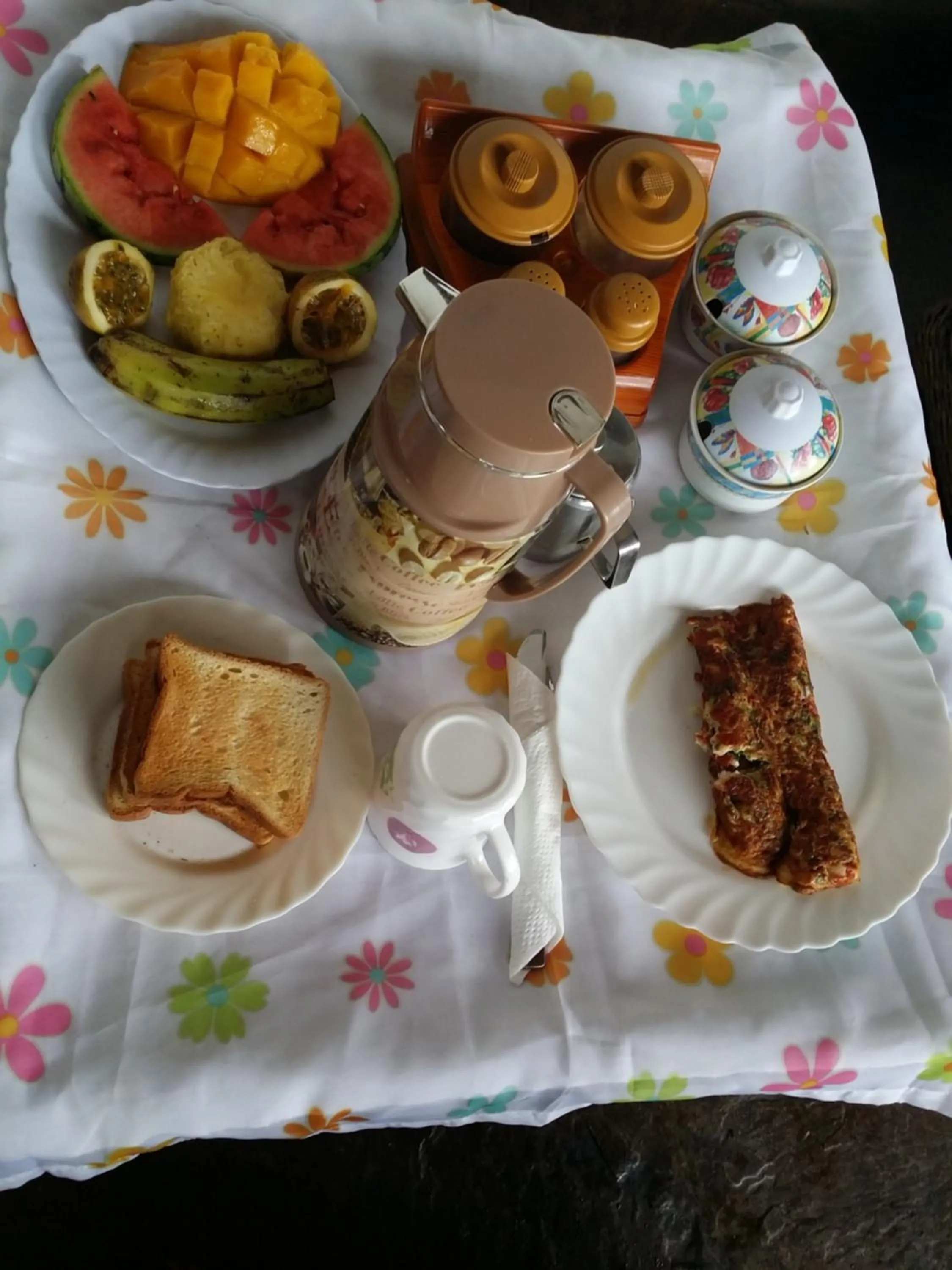 Food and drinks in Marijani Holiday Resort