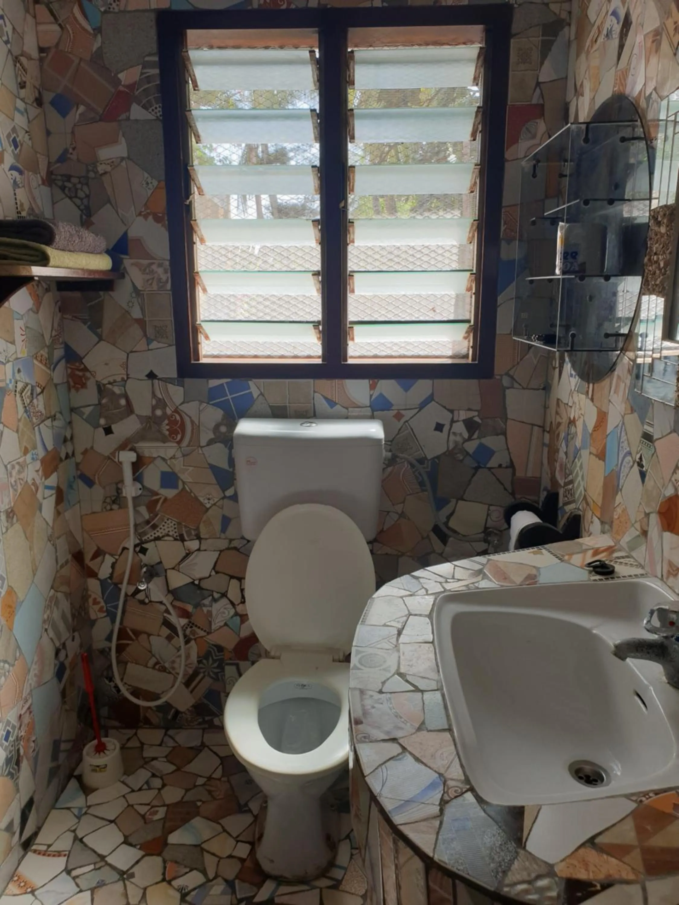 Toilet in Marijani Holiday Resort
