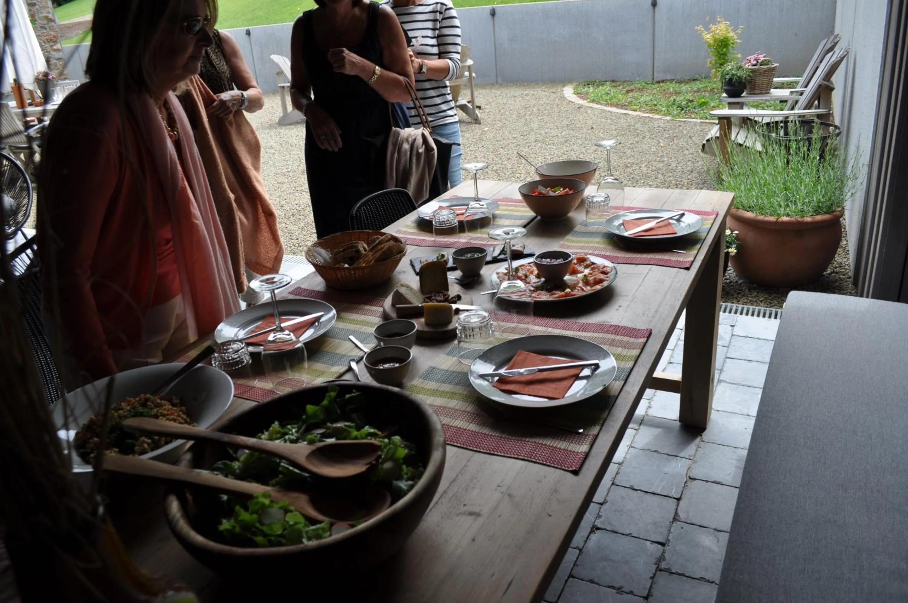 Food and drinks in B&B Maison Honorine