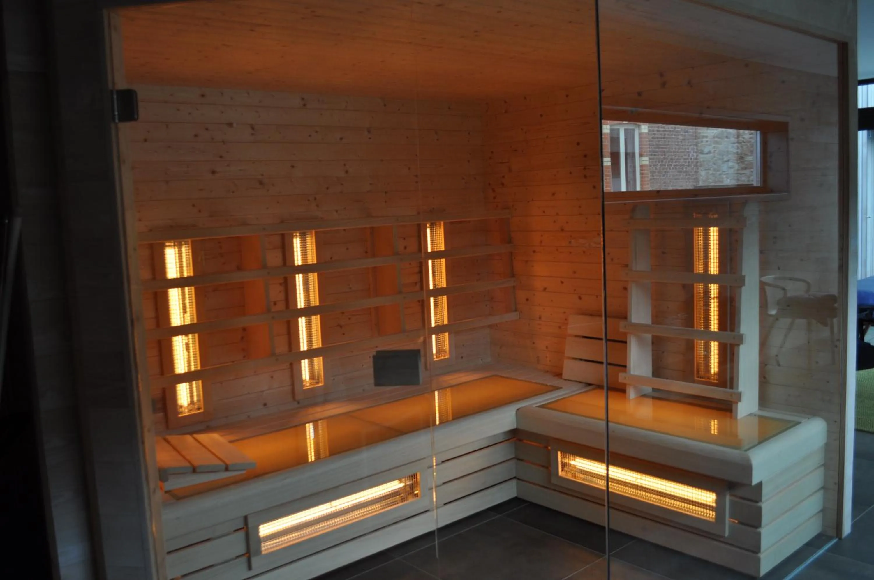Sauna in B&B Maison Honorine