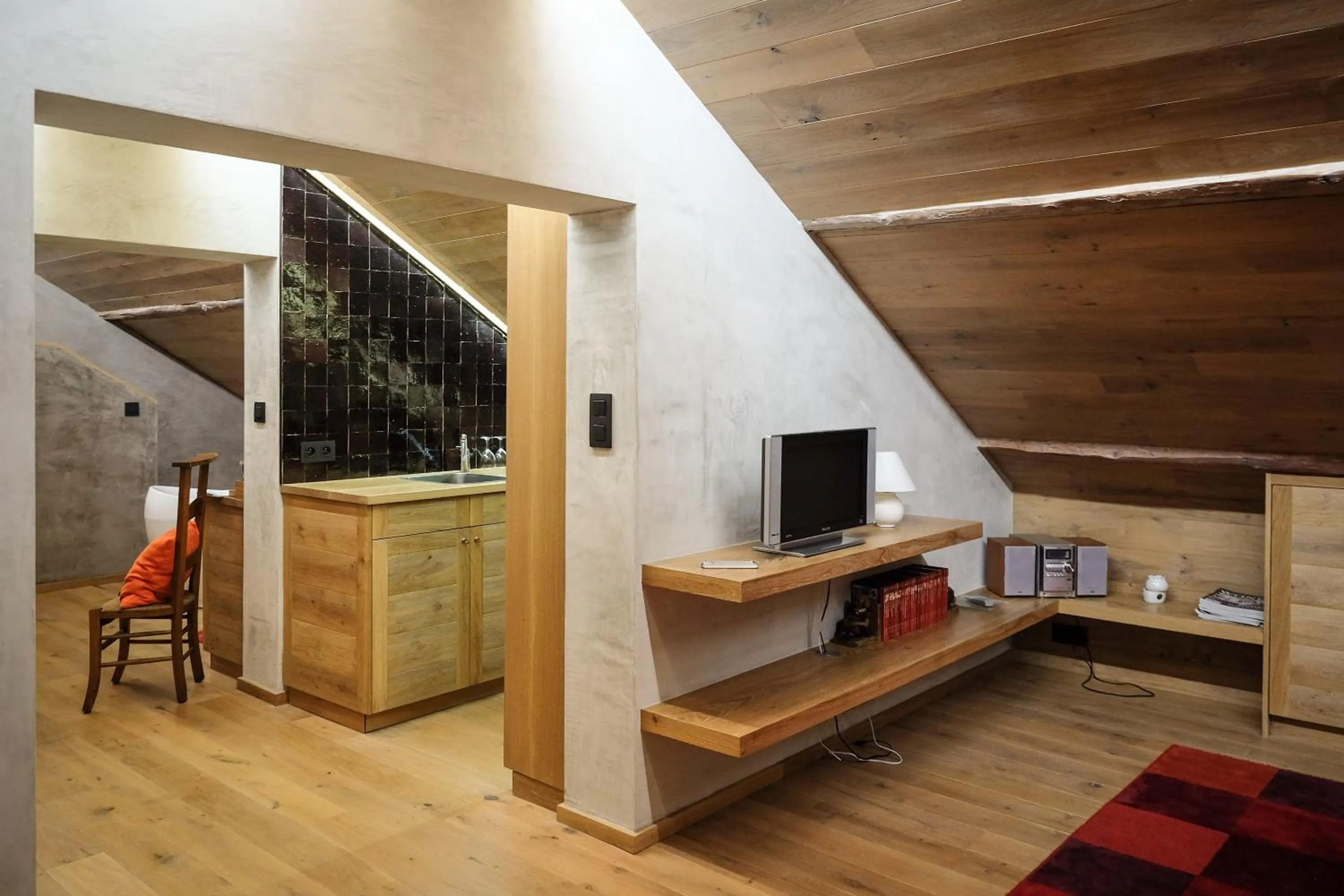 Seating area in B&B Maison Honorine