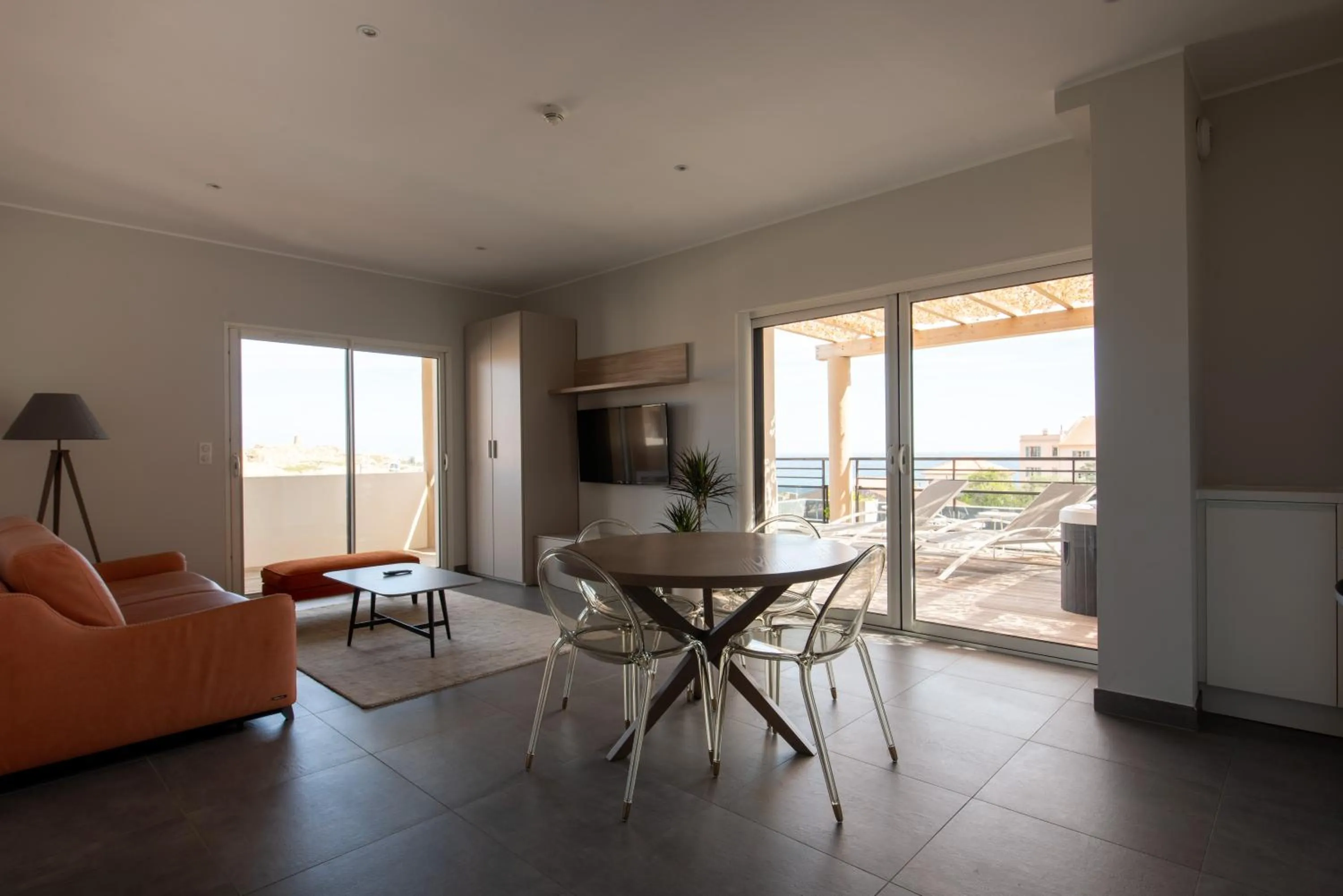 Living room in Residence Saletta Casale