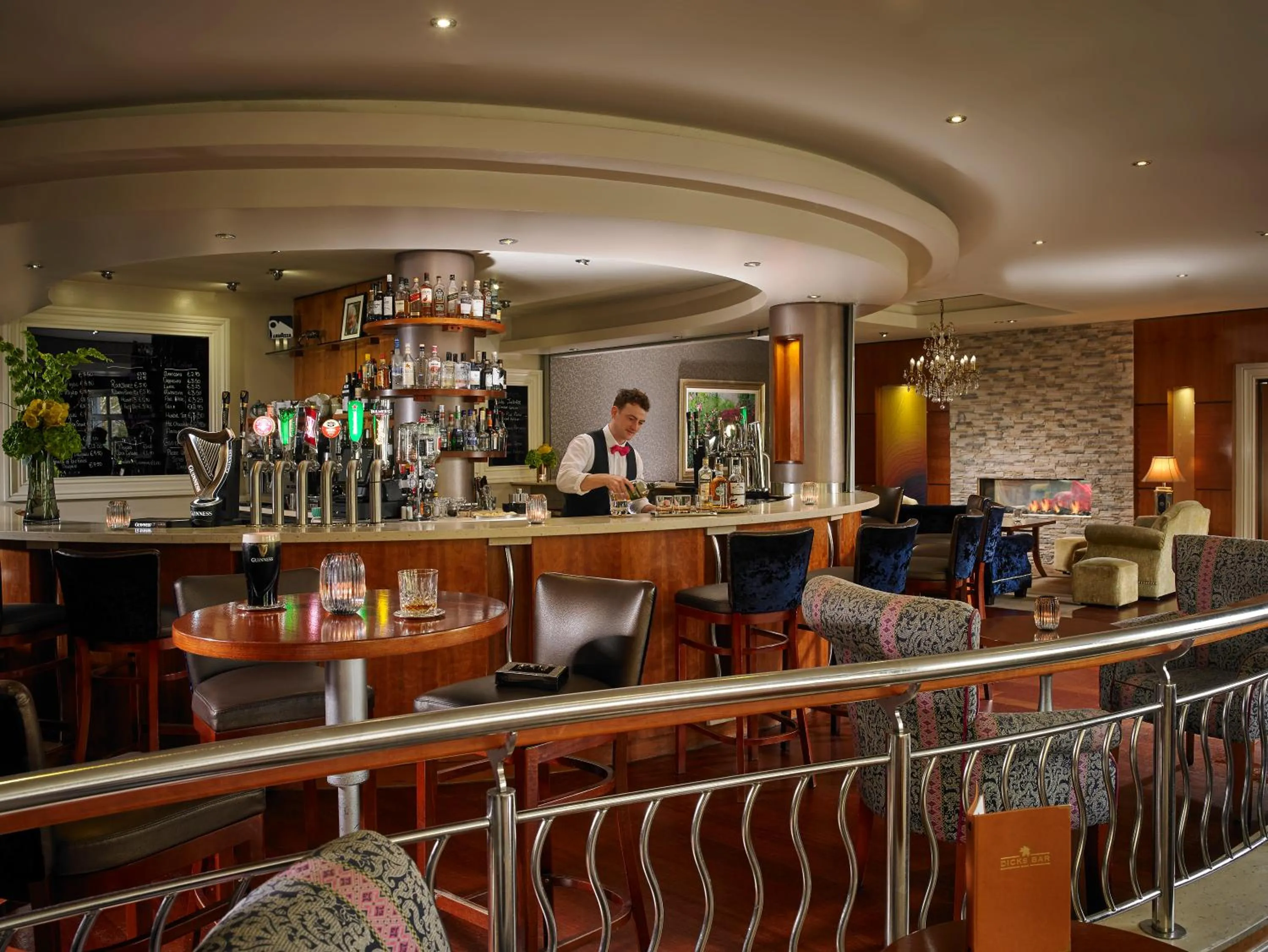 Lounge or bar in Fitzgeralds Woodlands House Hotel
