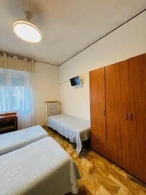 Bed in Pensione Aurora