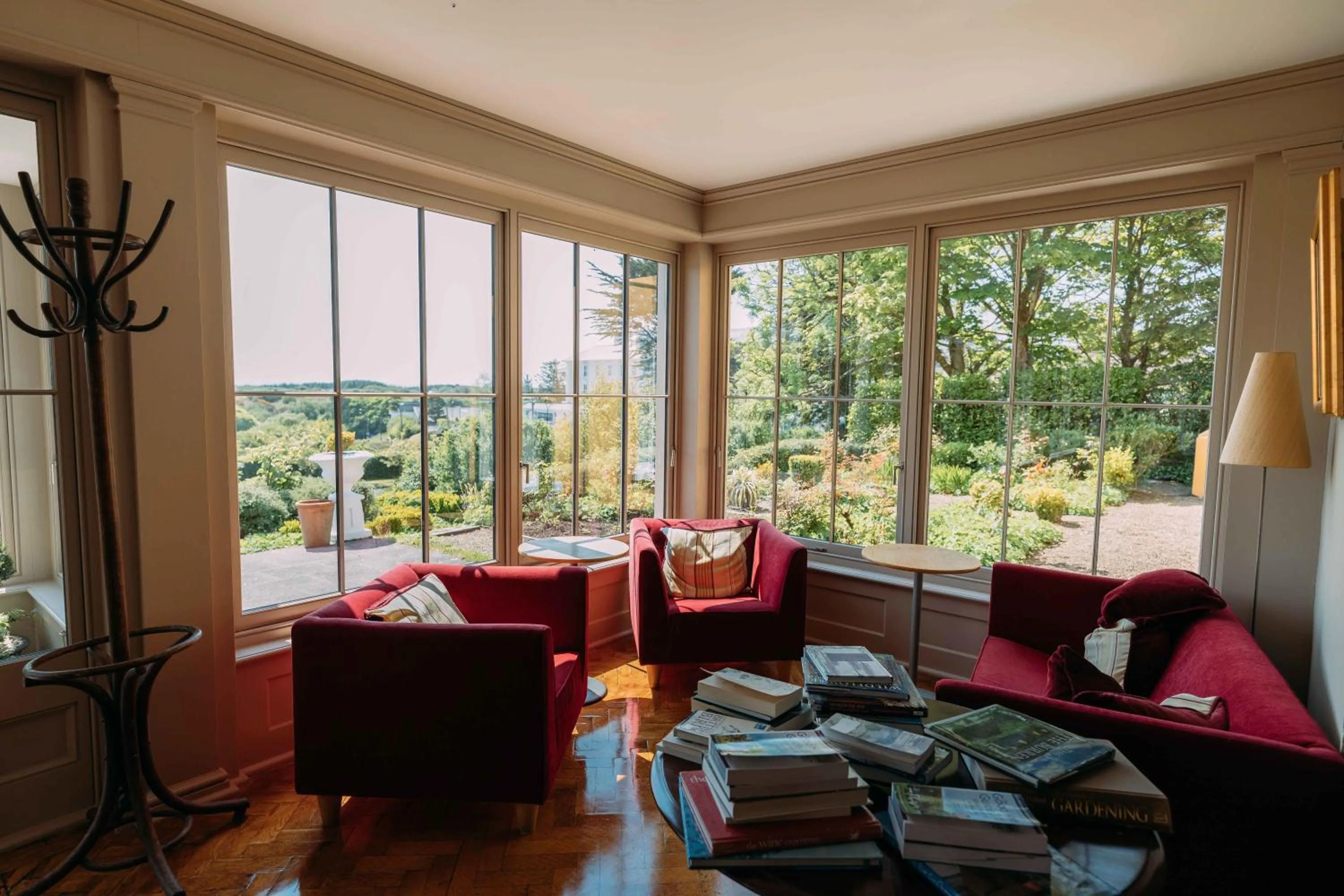 Seating area in Sheedy's Boutique Hotel