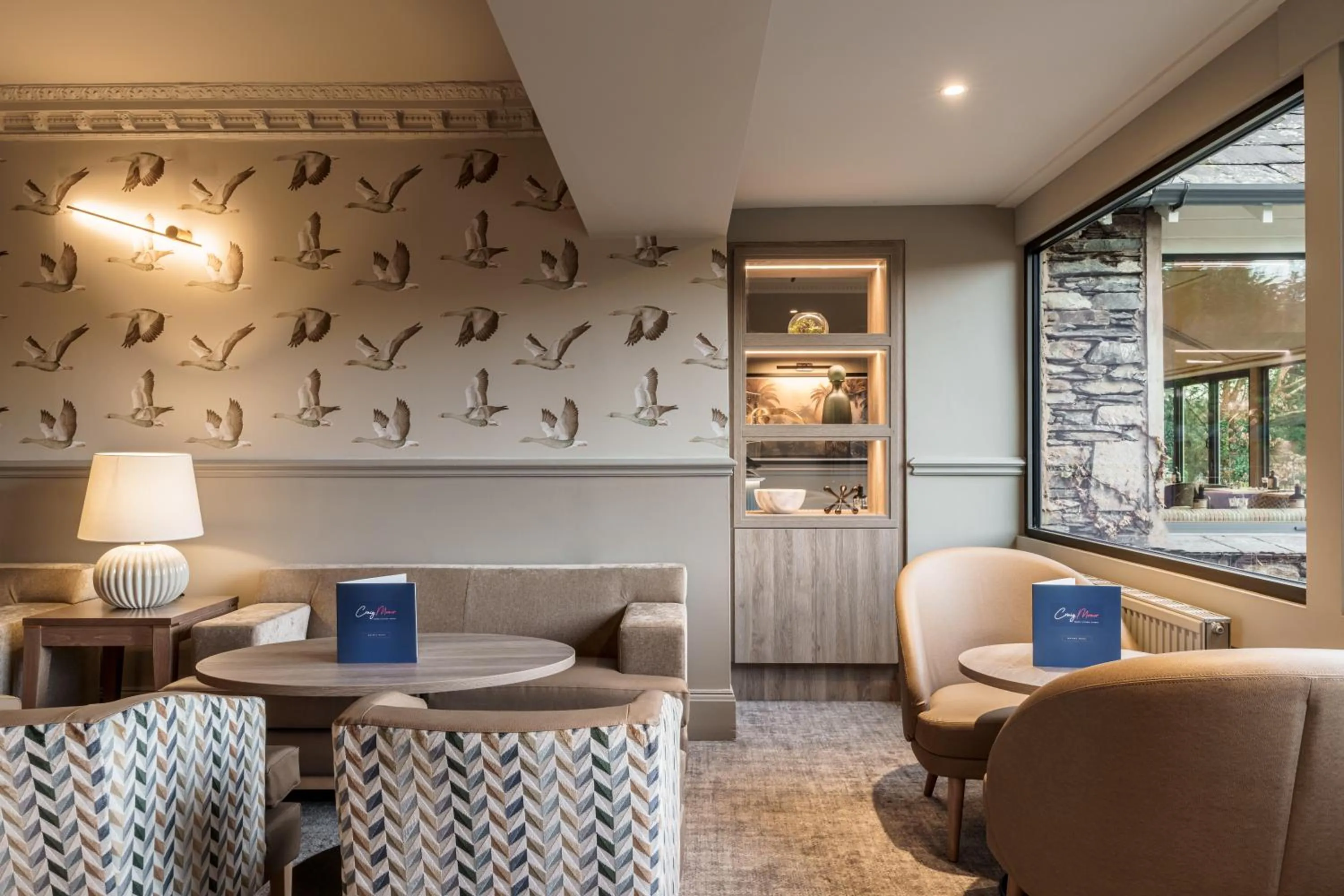 Living room in Craig Manor