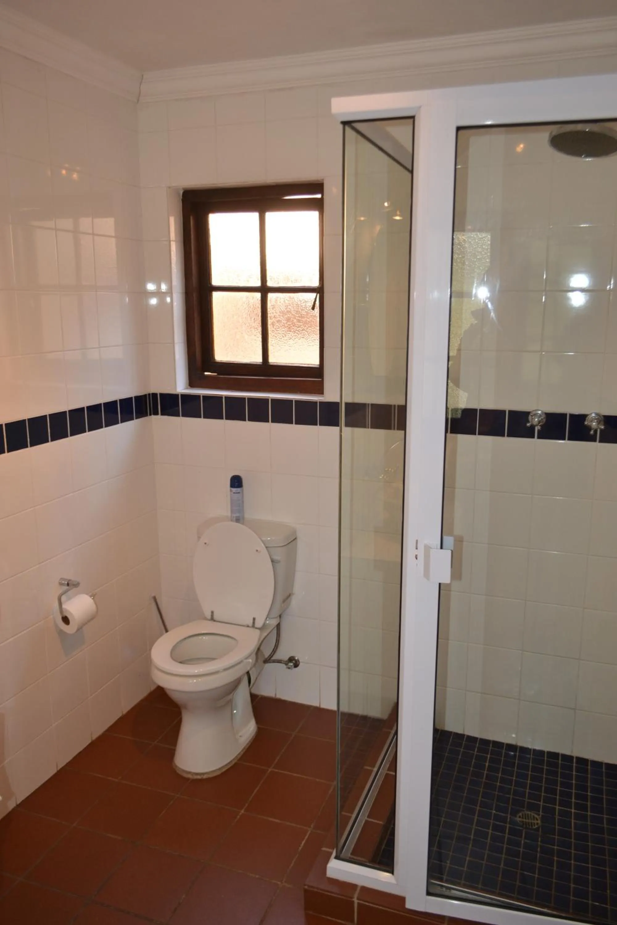 Shower in Foxwood House Boutique Hotel