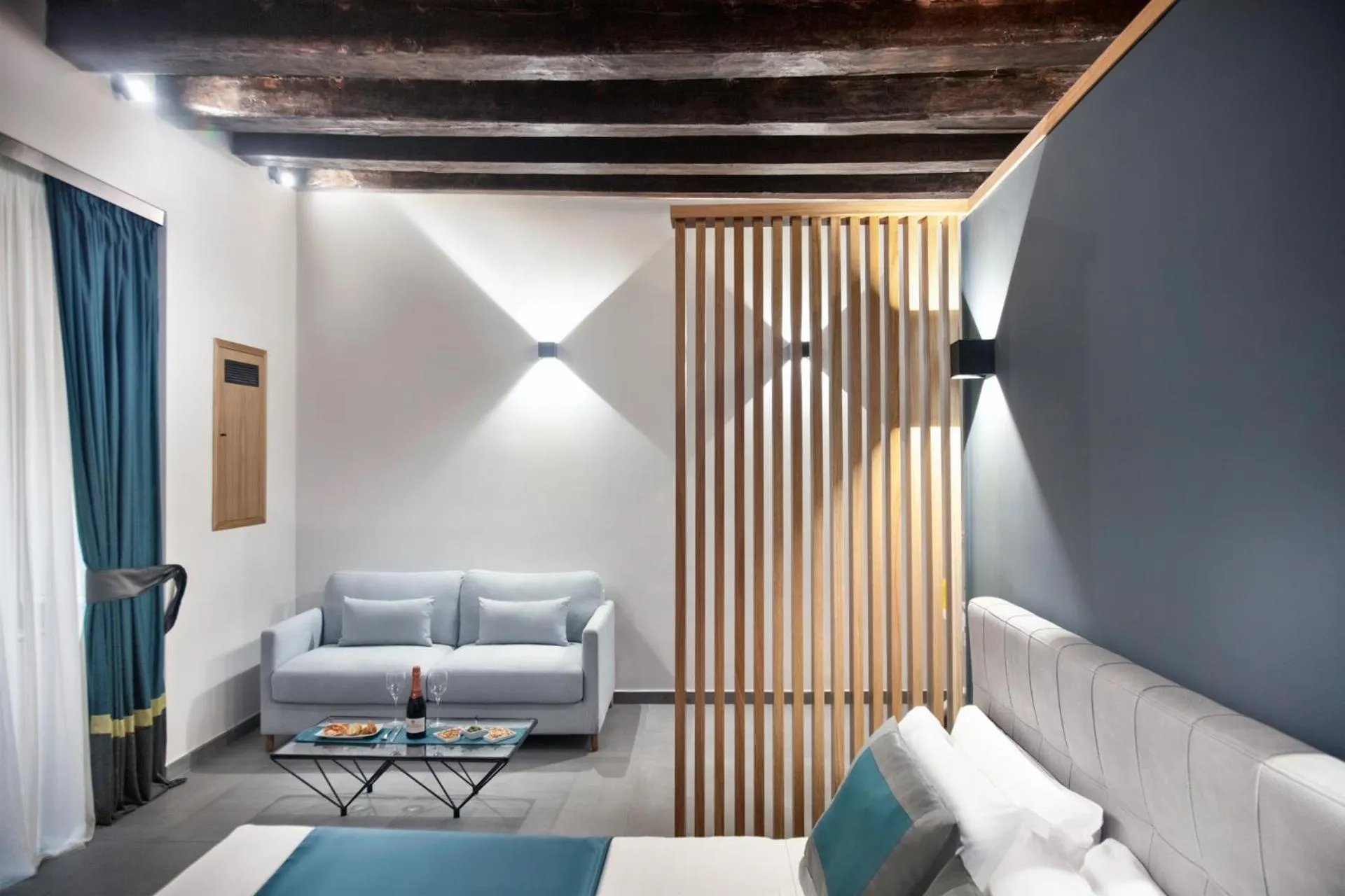 Living room in Carten