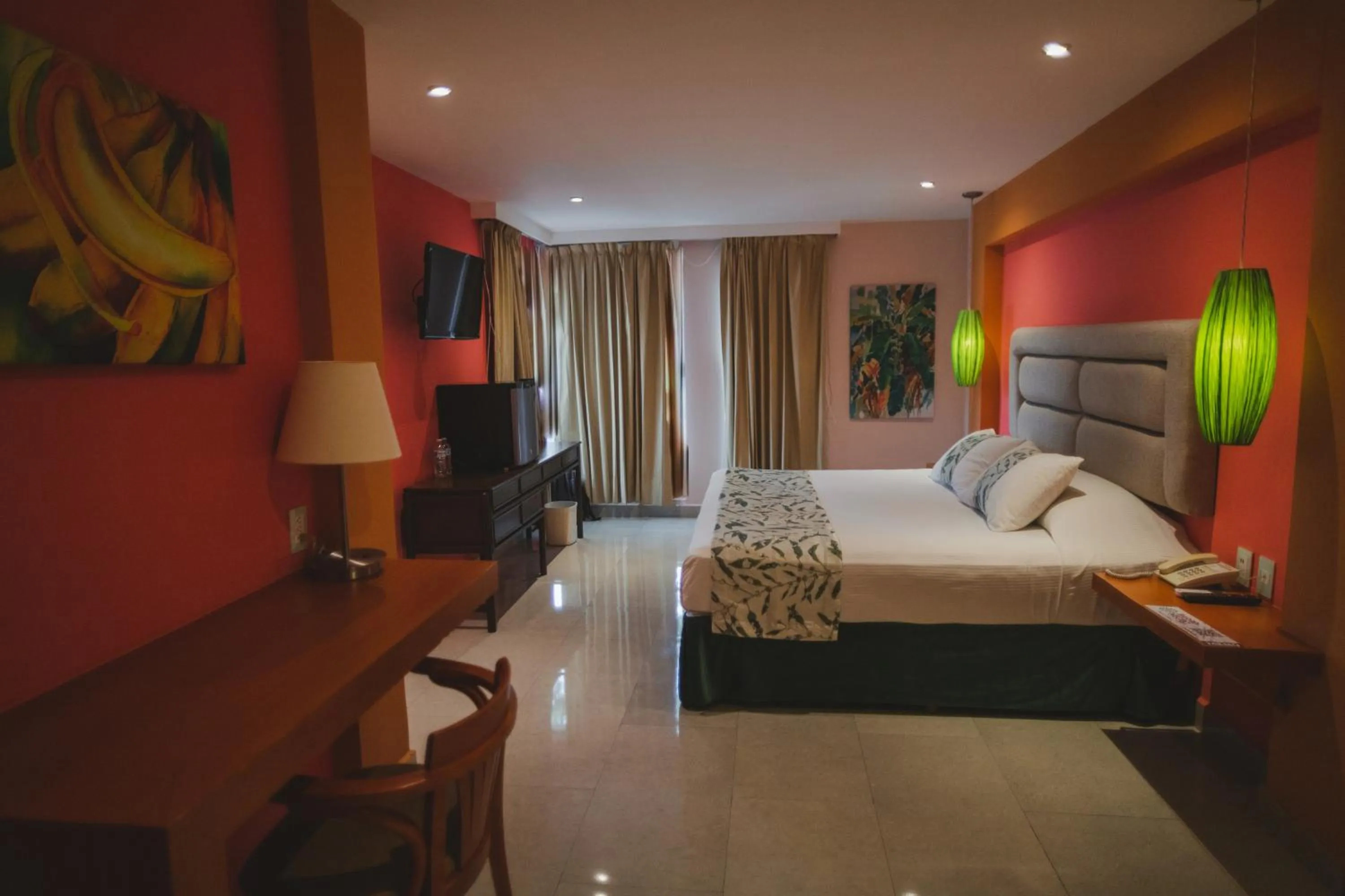 Bed in Villa Esmeralda