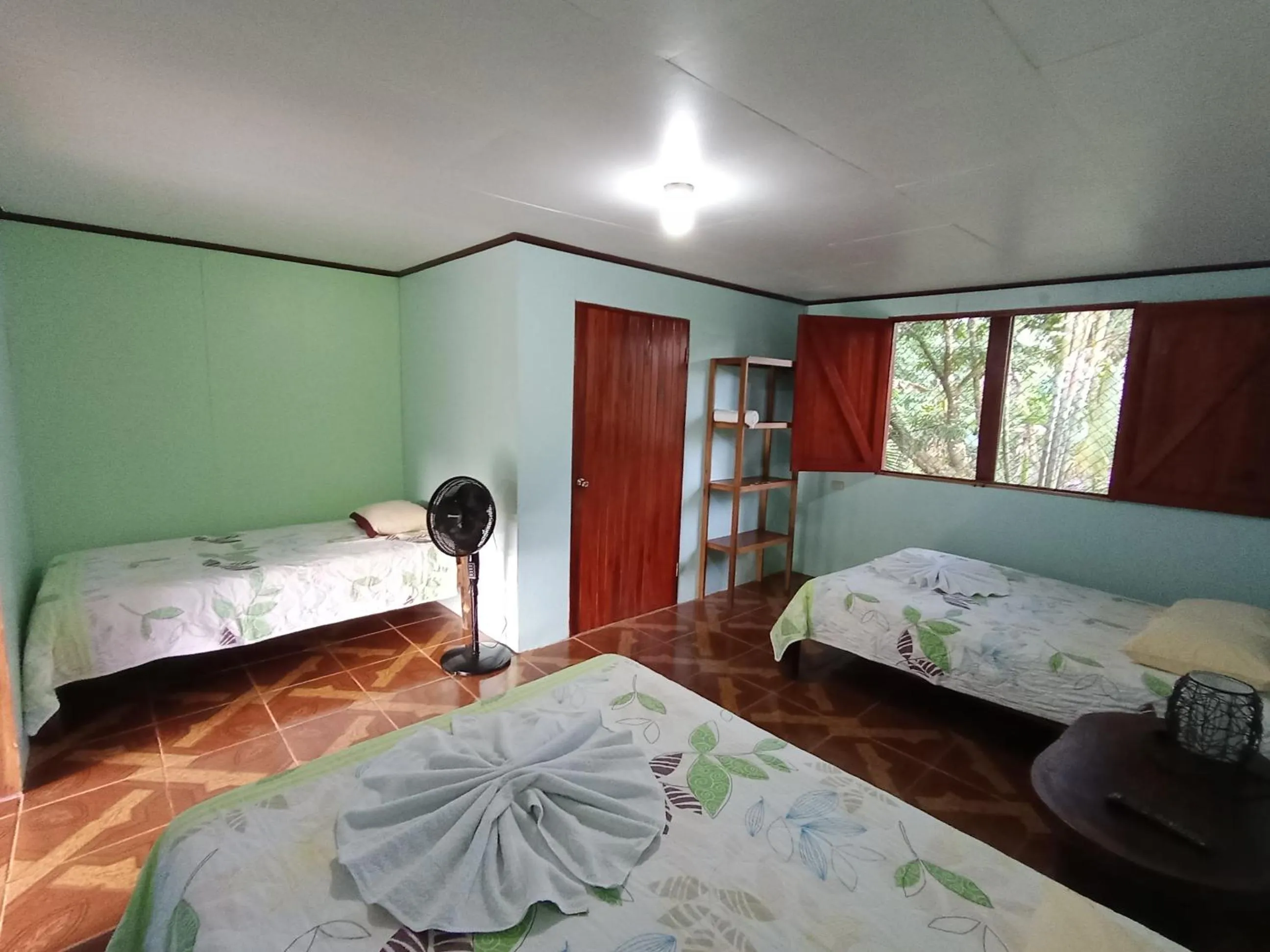 Bed in Posada Rural Río Celeste