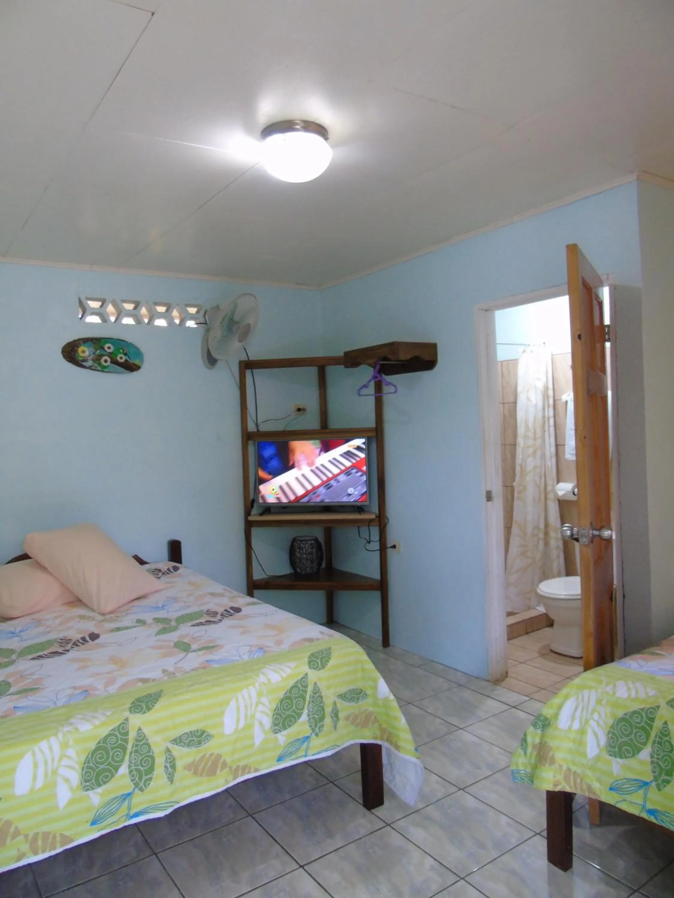 Bed in Posada Rural Río Celeste