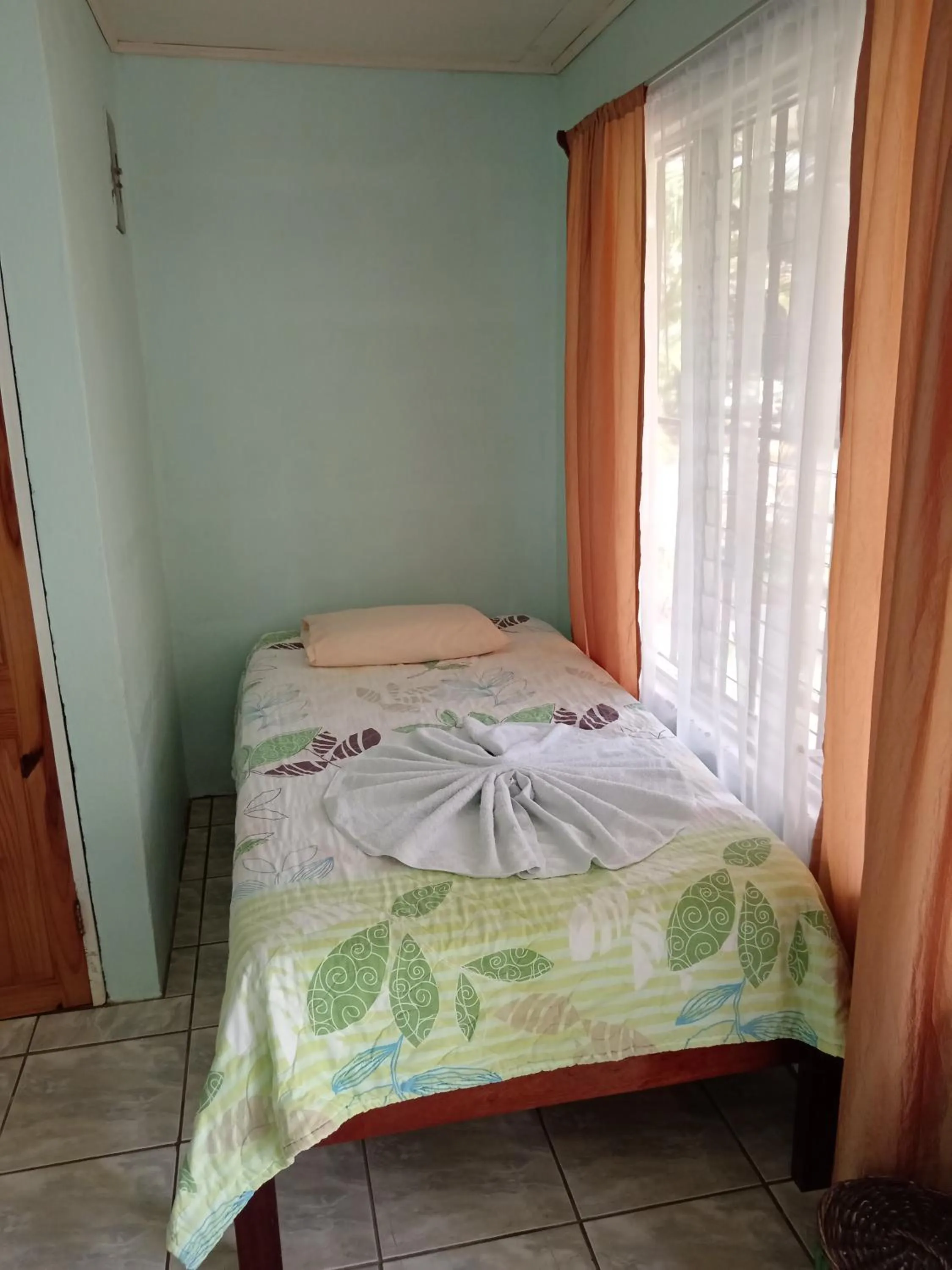 Bed in Posada Rural Río Celeste