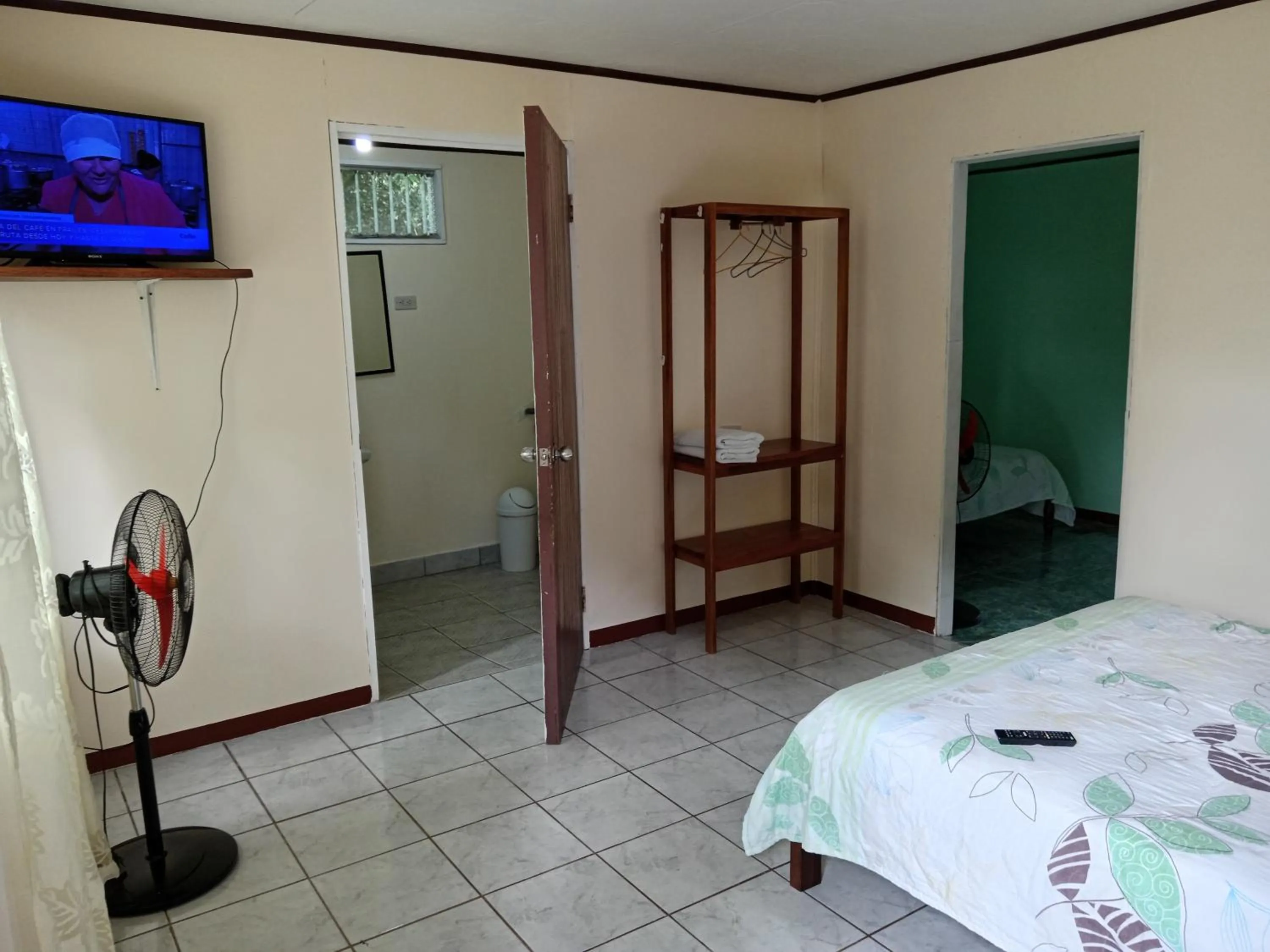 Bed in Posada Rural Río Celeste