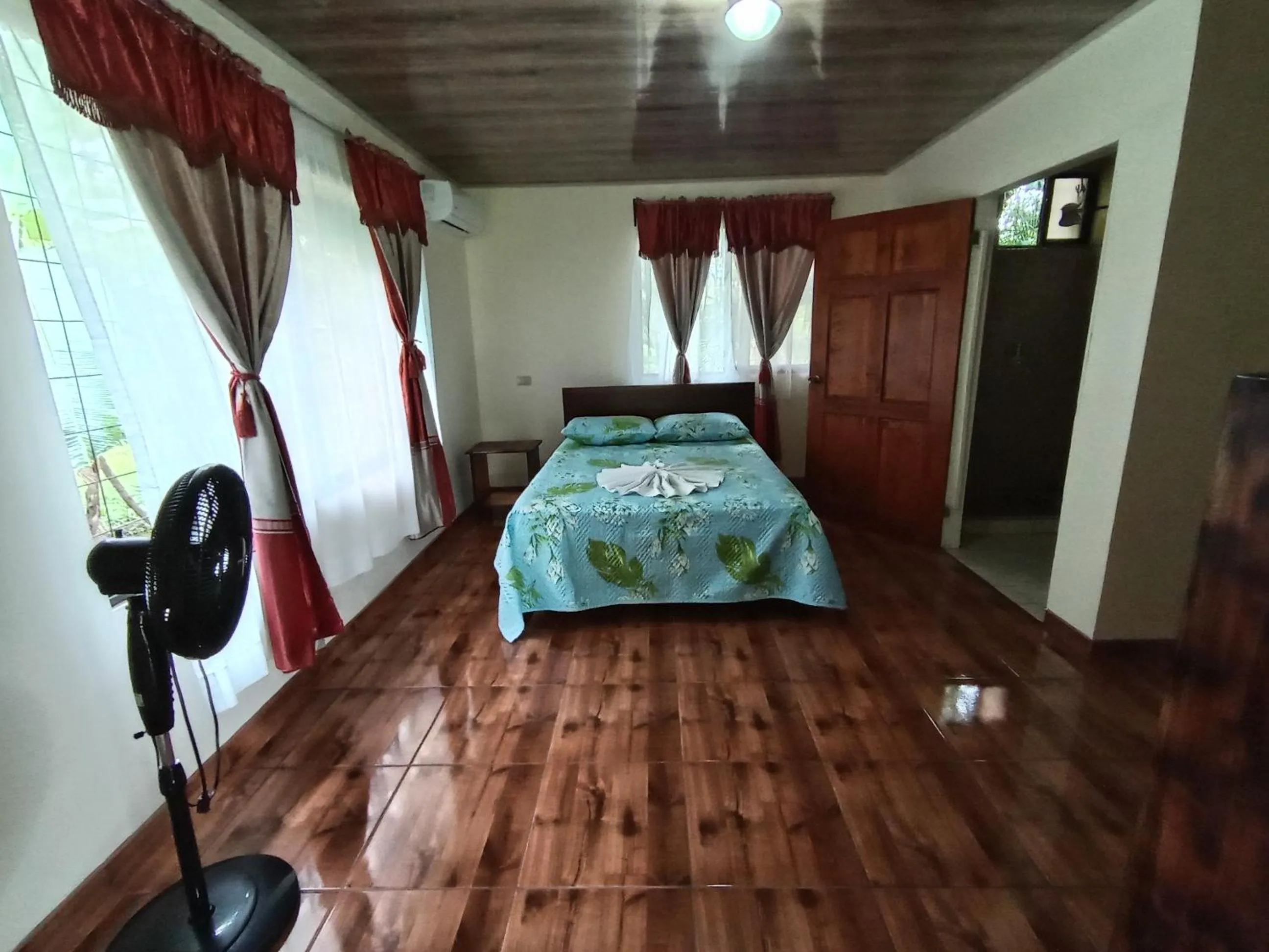 Bed in Posada Rural Río Celeste