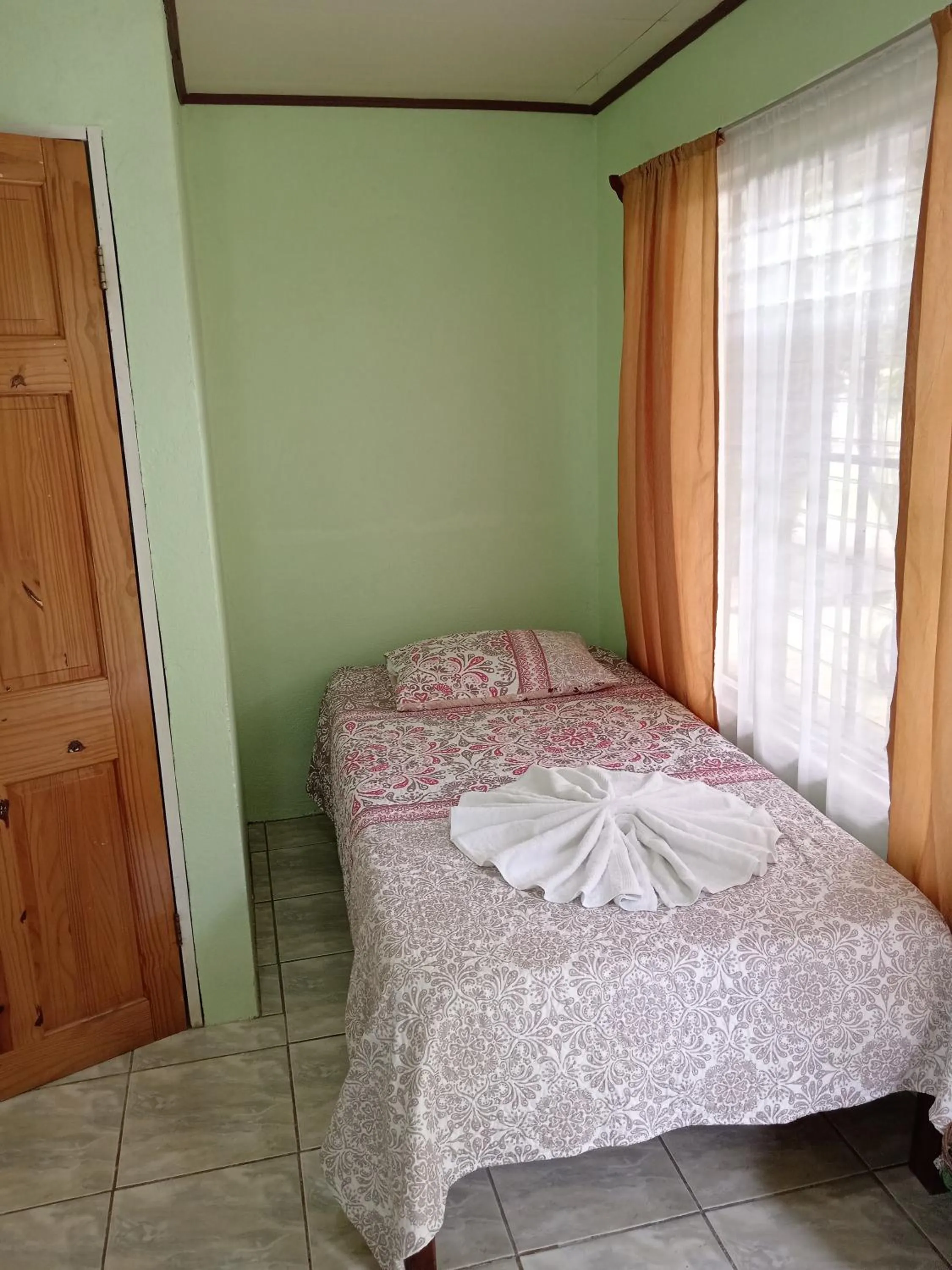 Bed in Posada Rural Río Celeste