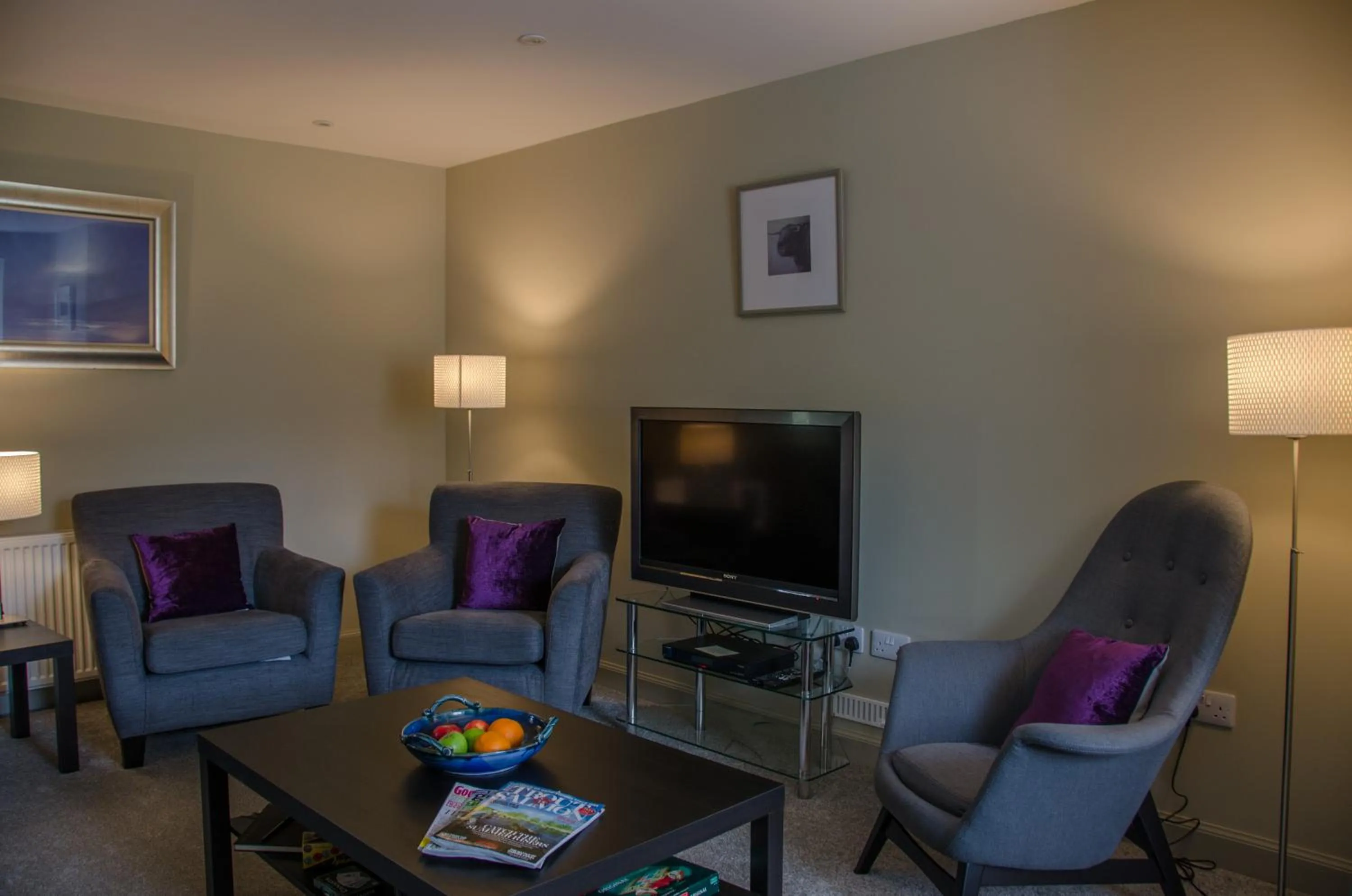 Living room in the house@glenbarr