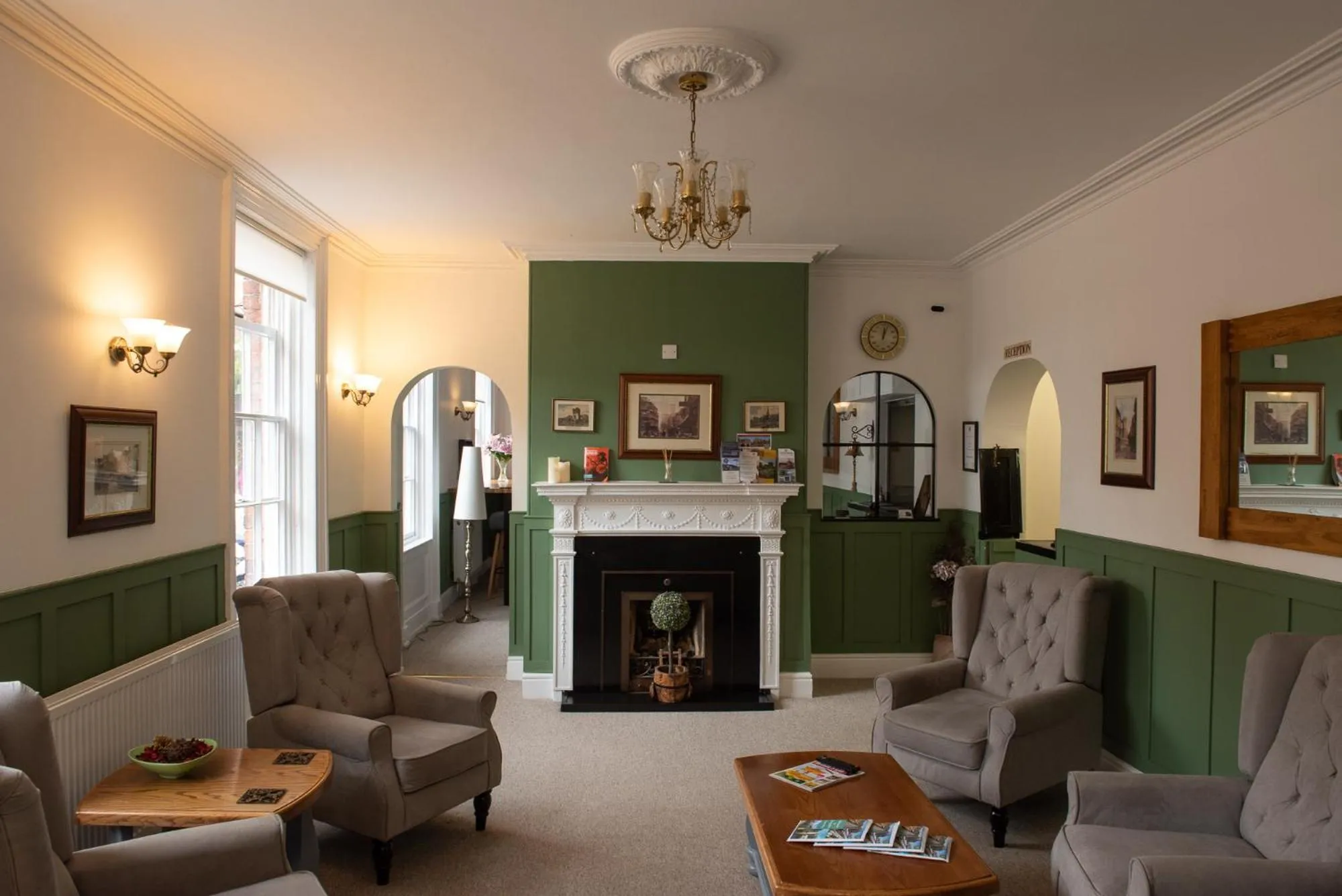 Lobby or reception in Abbots Mead Hotel