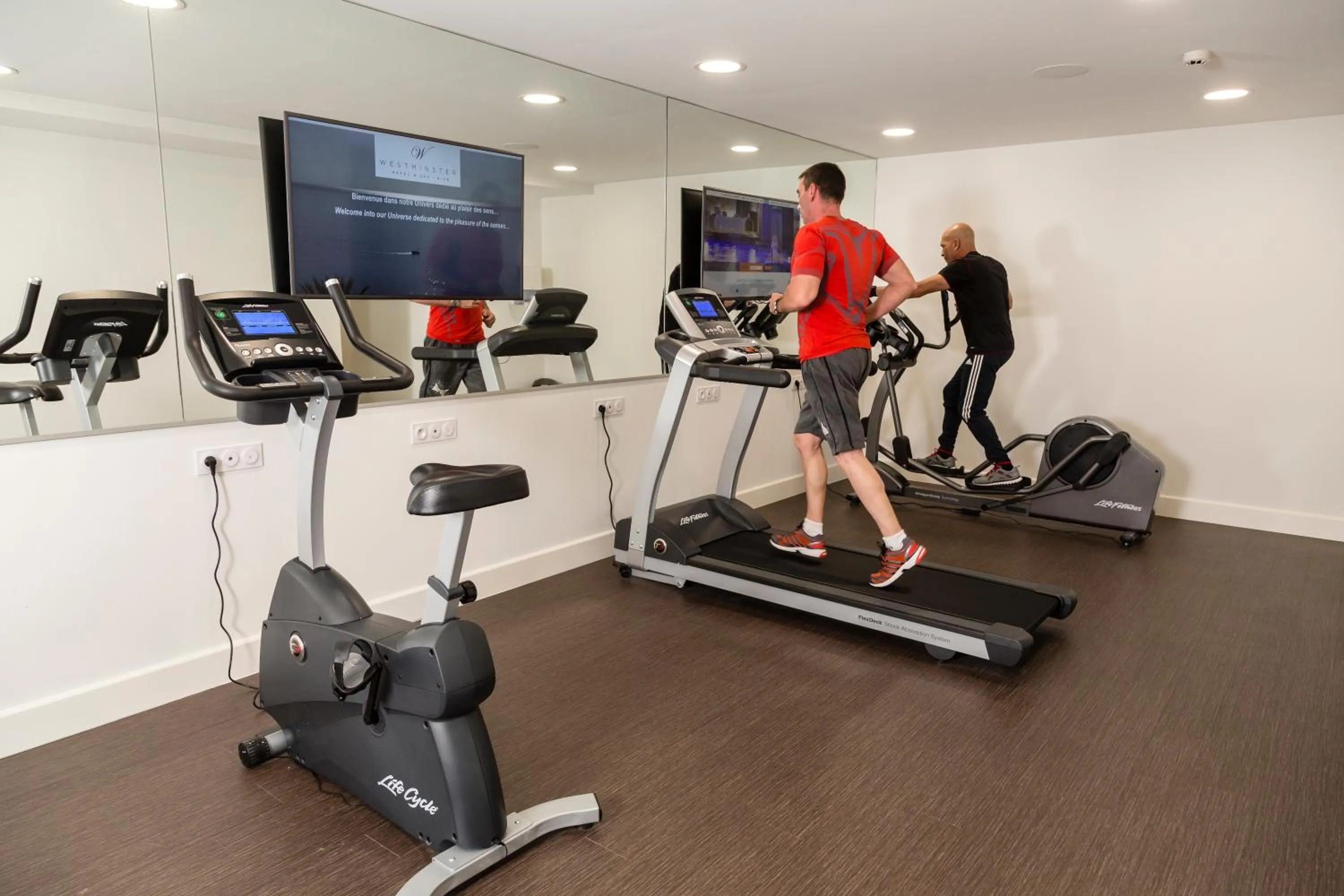 Fitness centre/facilities in Westminster Hotel & Spa Nice