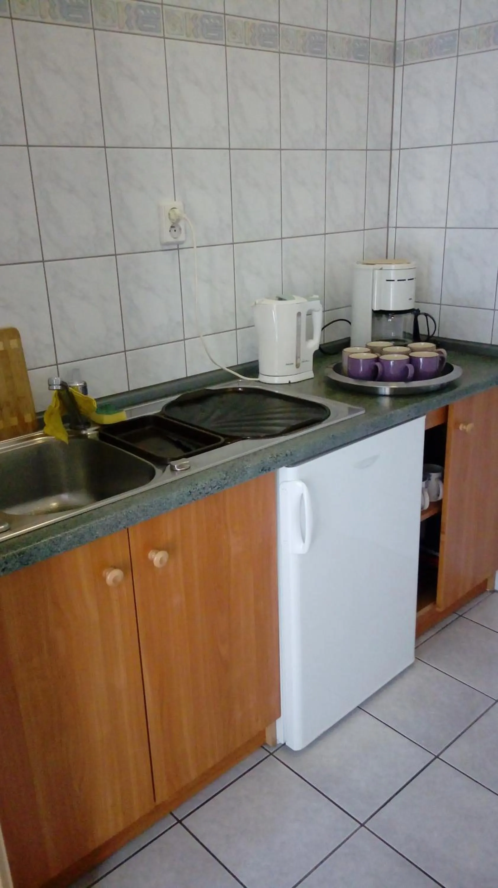 Kitchen or kitchenette in Gospodarstwo Agroturystyczne-Pensjonat SAD