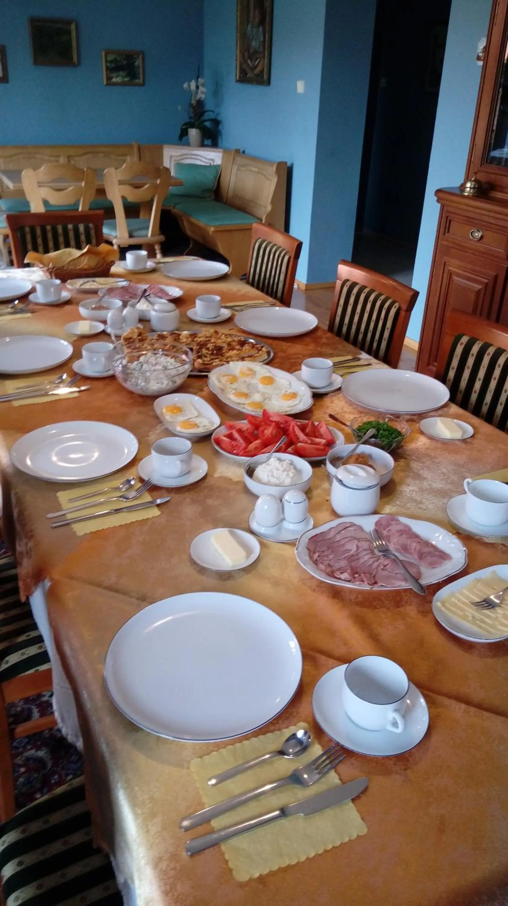 Continental breakfast in Gospodarstwo Agroturystyczne-Pensjonat SAD