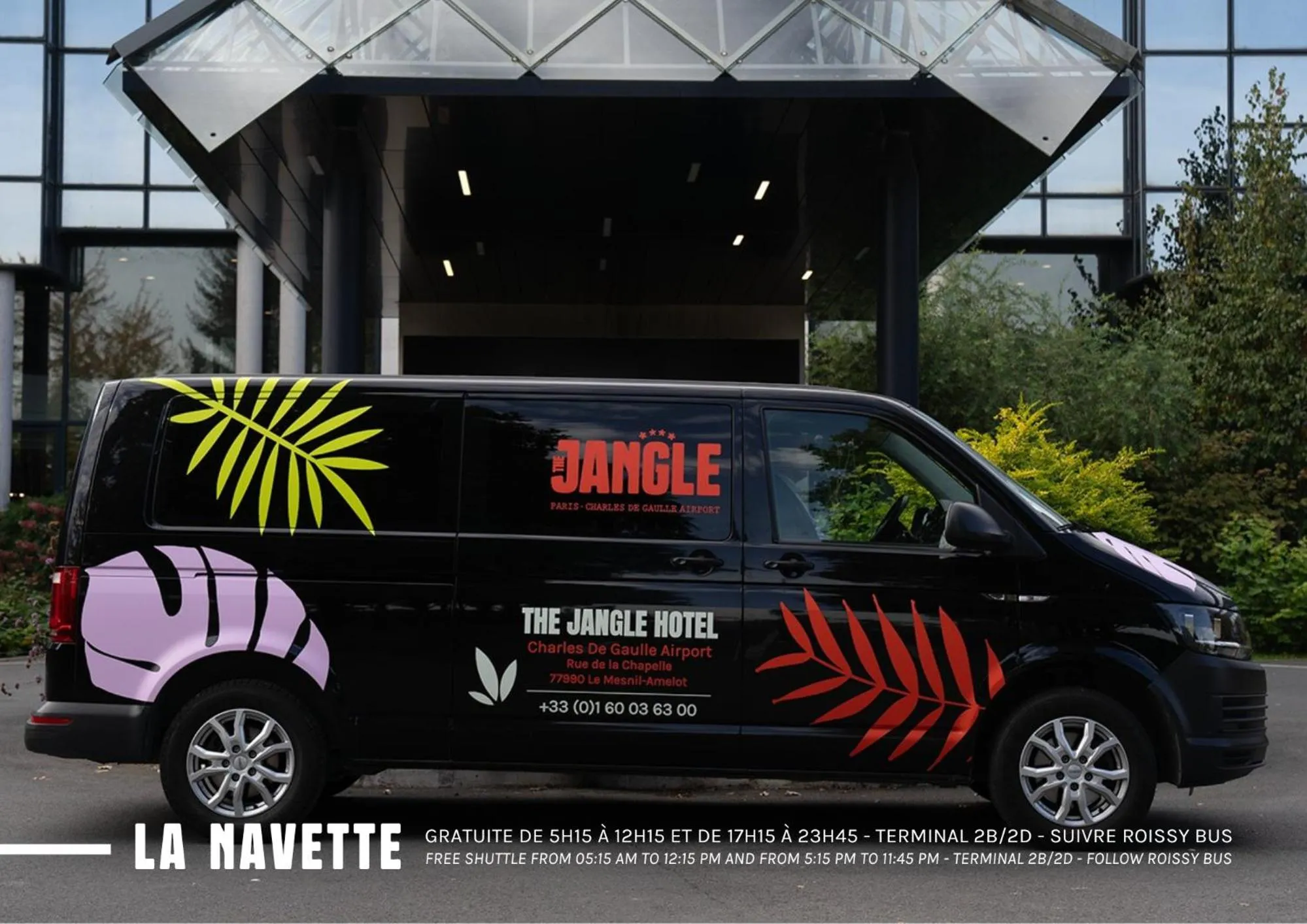 Parking in The Jangle Hotel - Paris - Charles de Gaulle - Airport