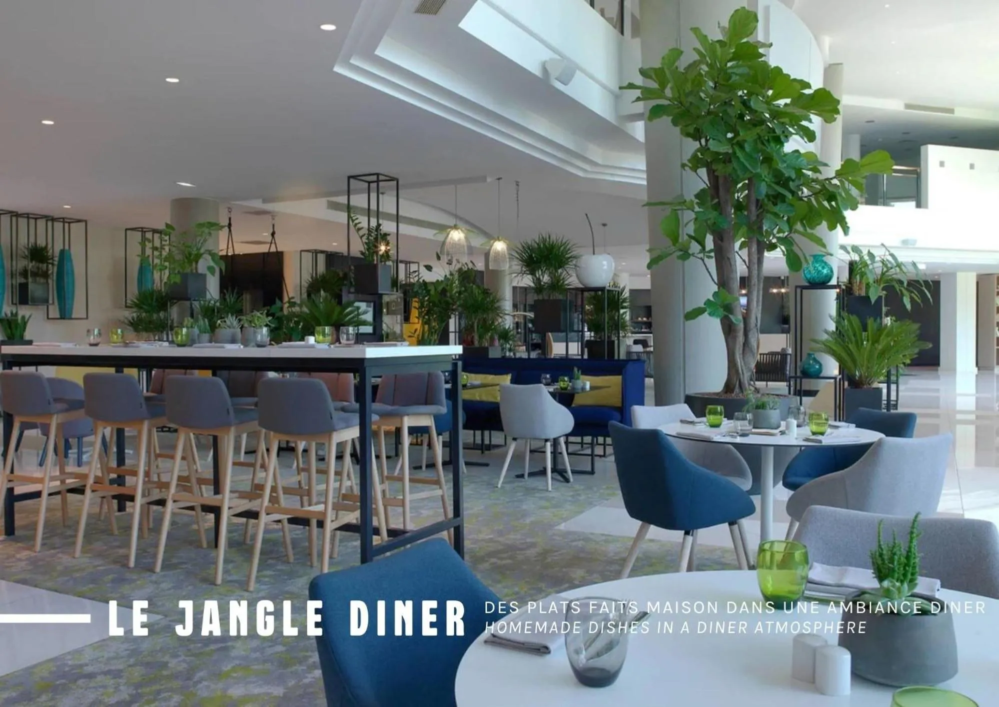 Restaurant/places to eat in The Jangle Hotel - Paris - Charles de Gaulle - Airport