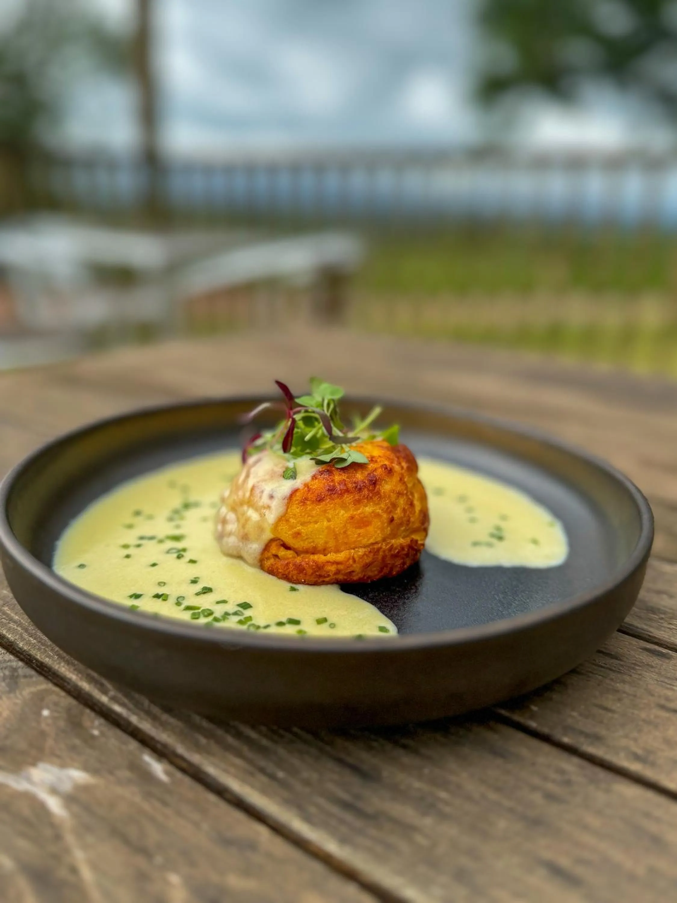 Food close-up in Pilgrim Hotel