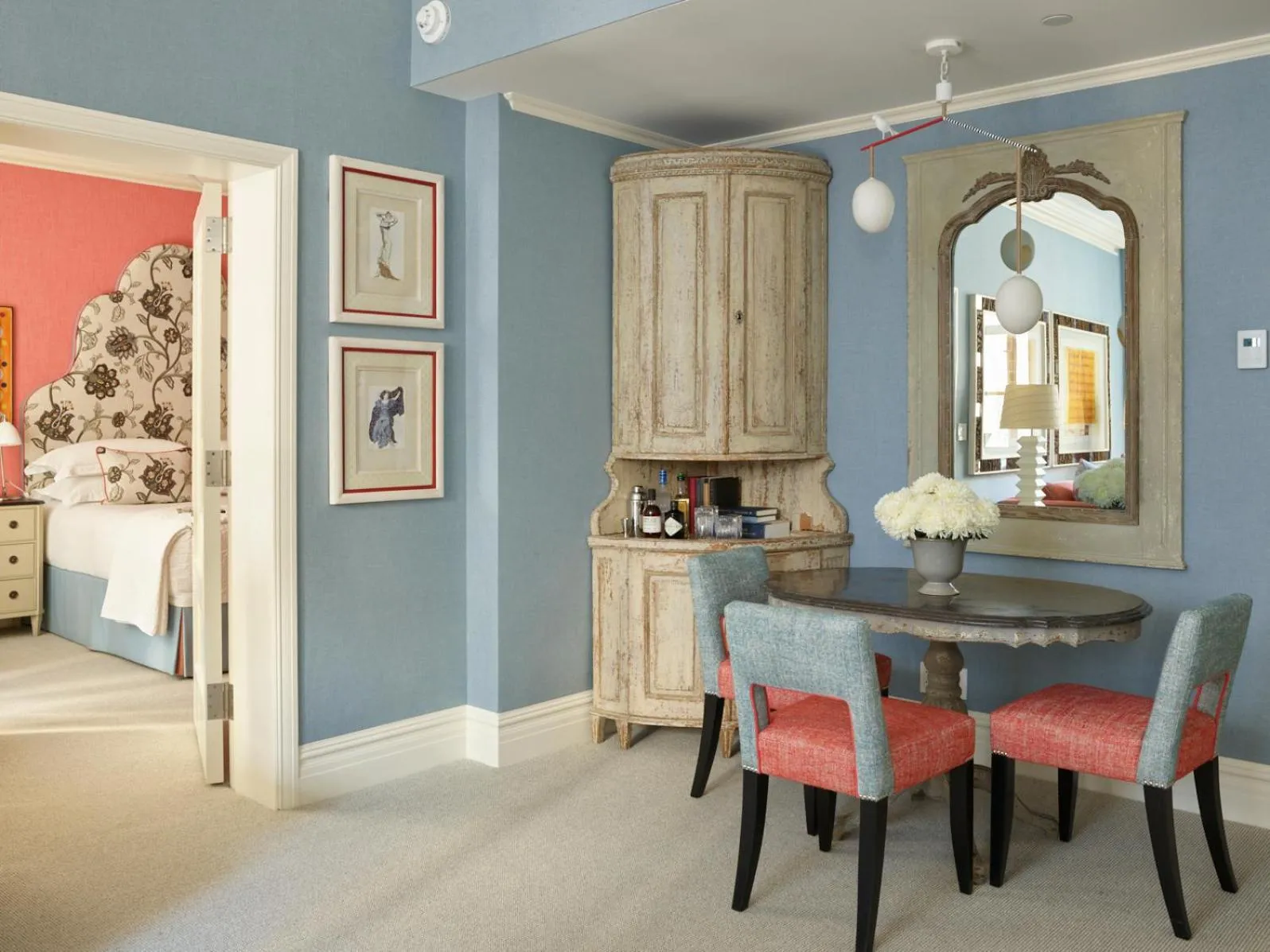 Seating area in The Whitby Hotel