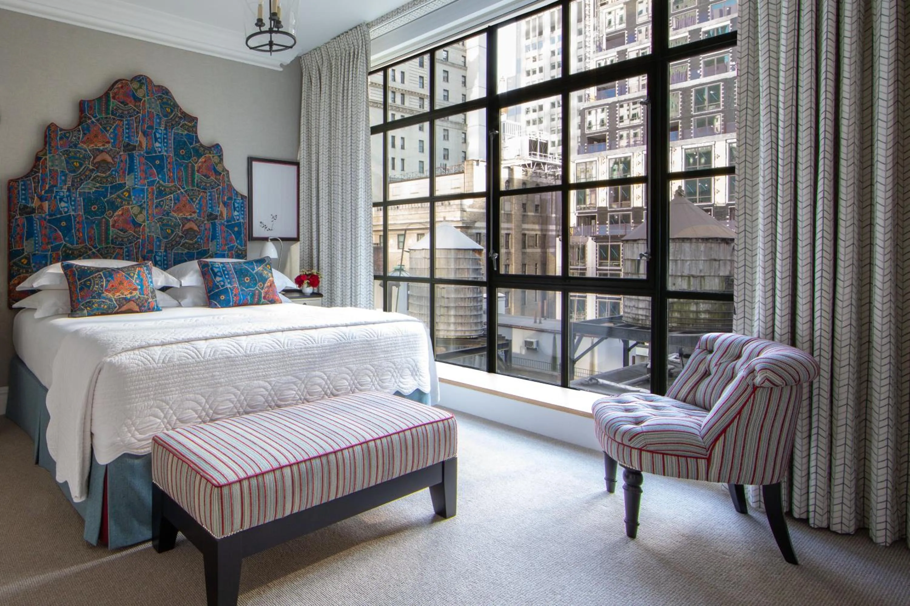 Bed in The Whitby Hotel