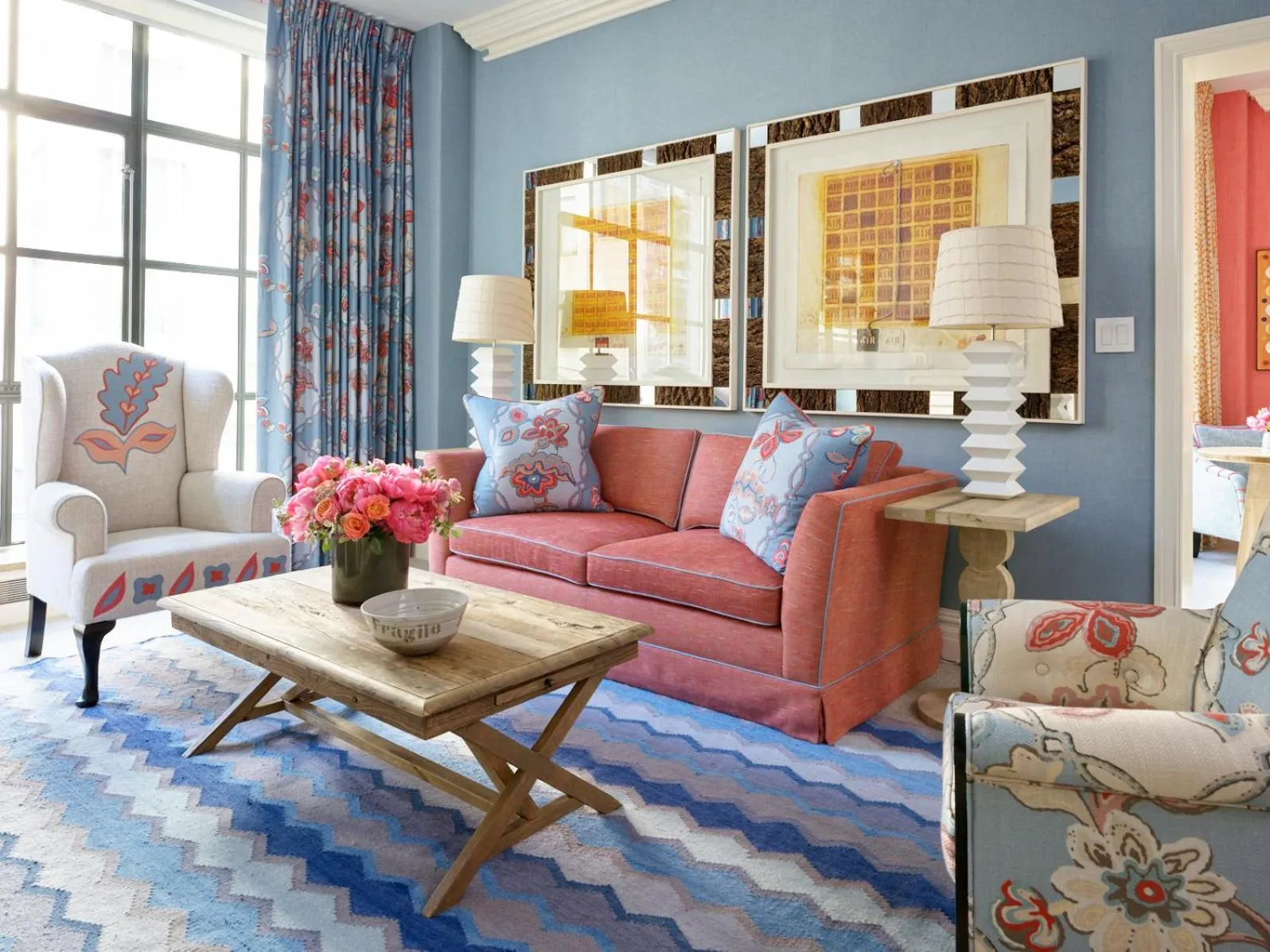 Living room in The Whitby Hotel