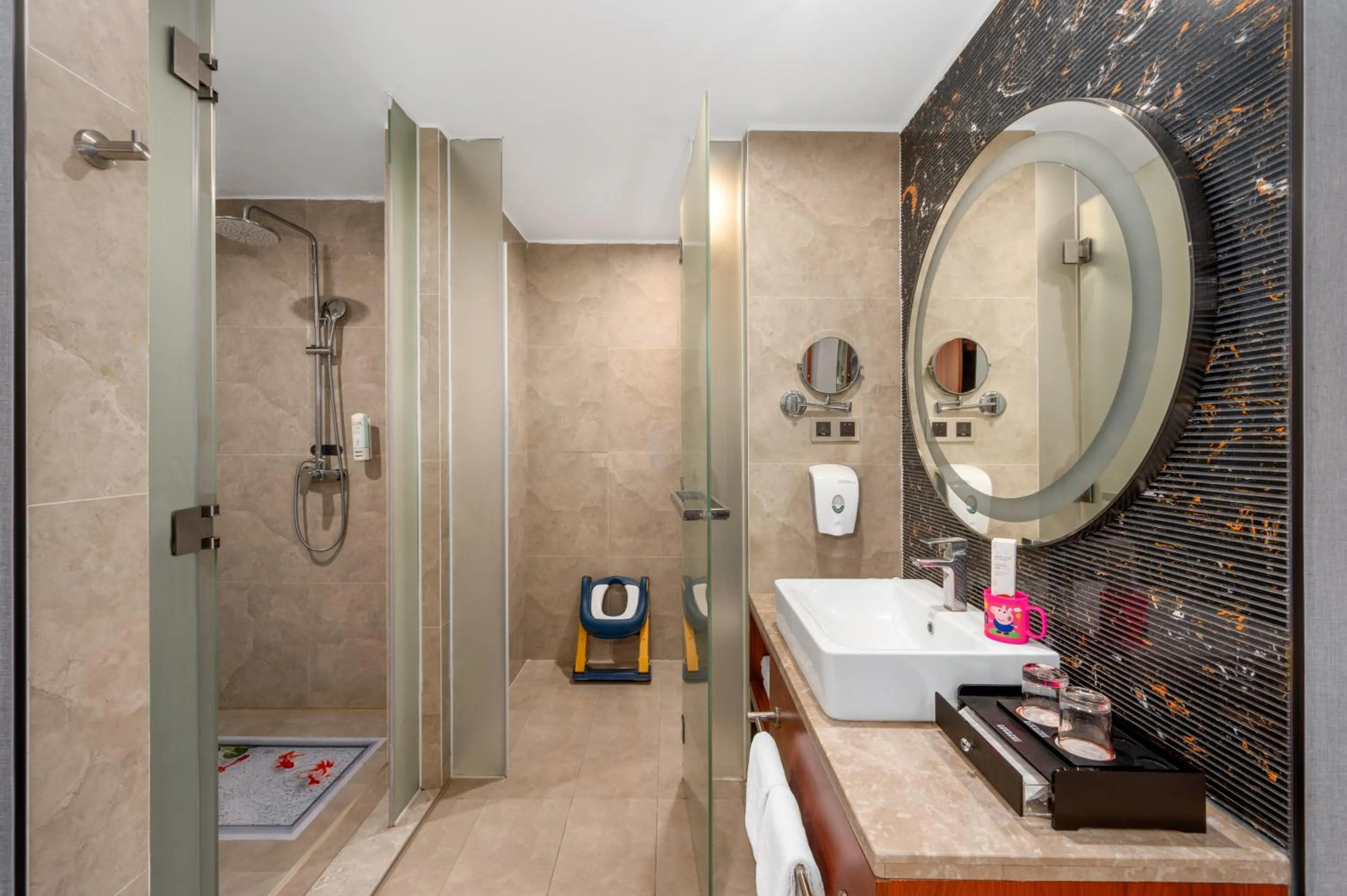 Toilet in Ausotel Smart Baiyun International Airport T2-Free 24-hour airport pick-up