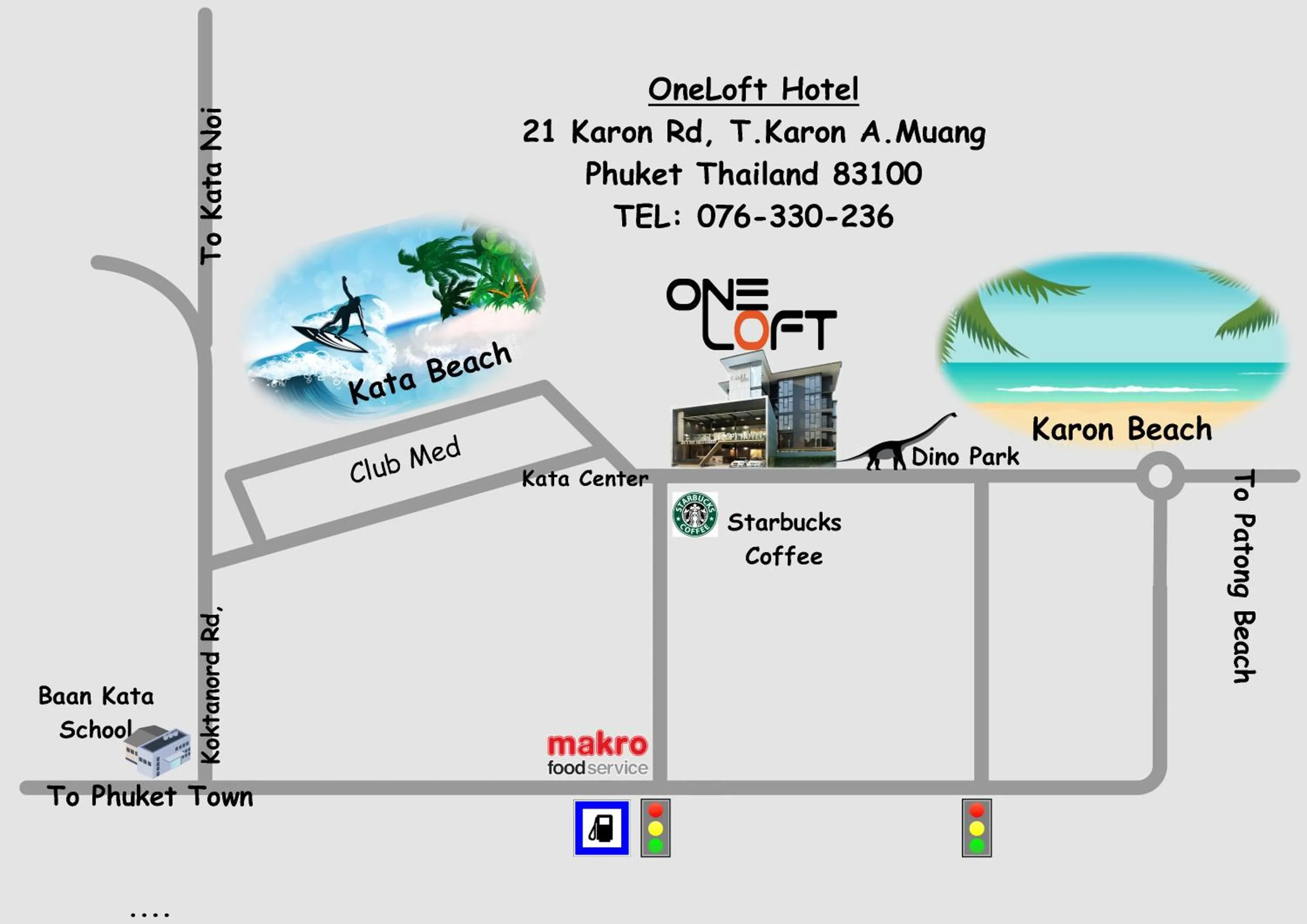 Landmark view in OneLoft Hotel