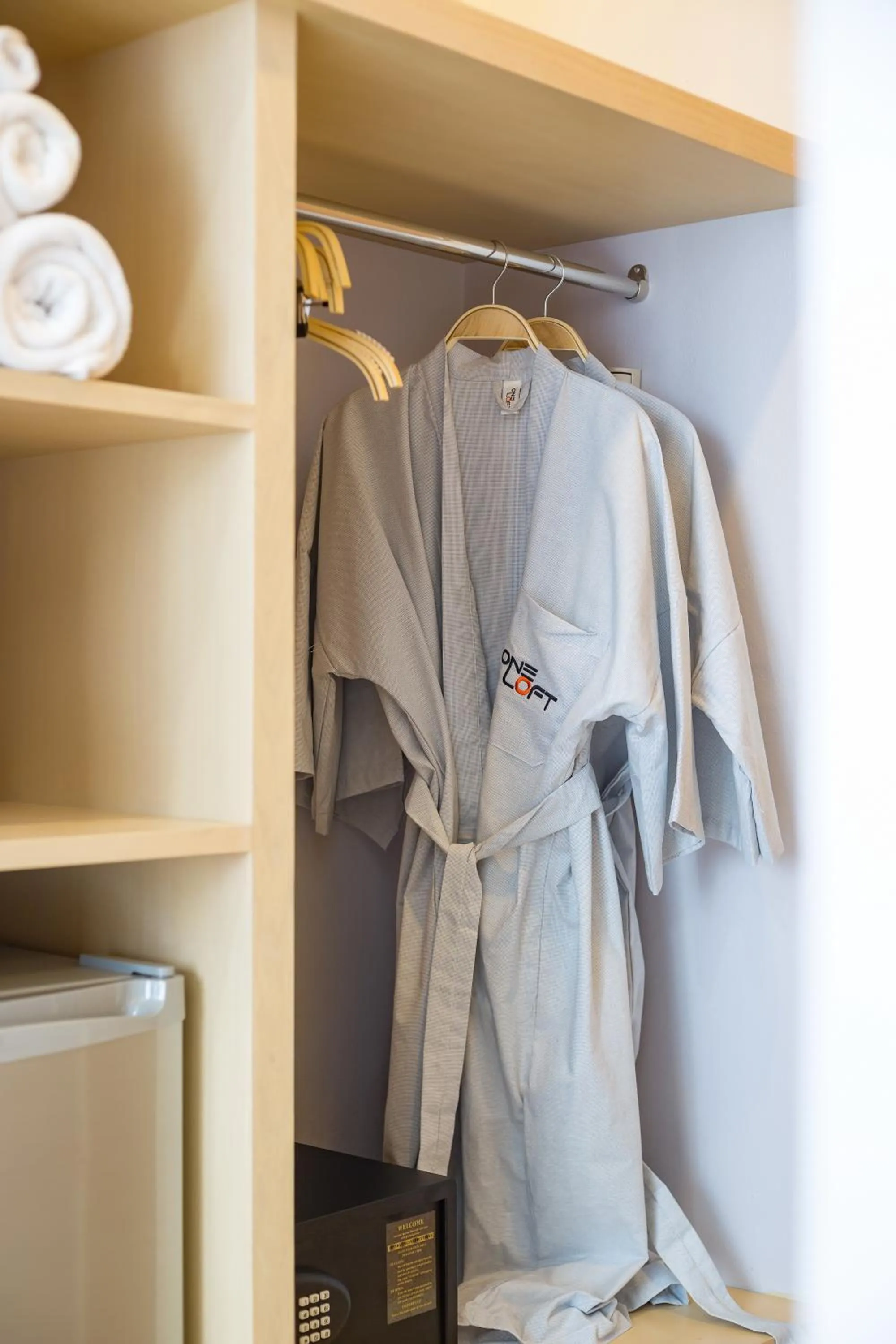 wardrobe in OneLoft Hotel