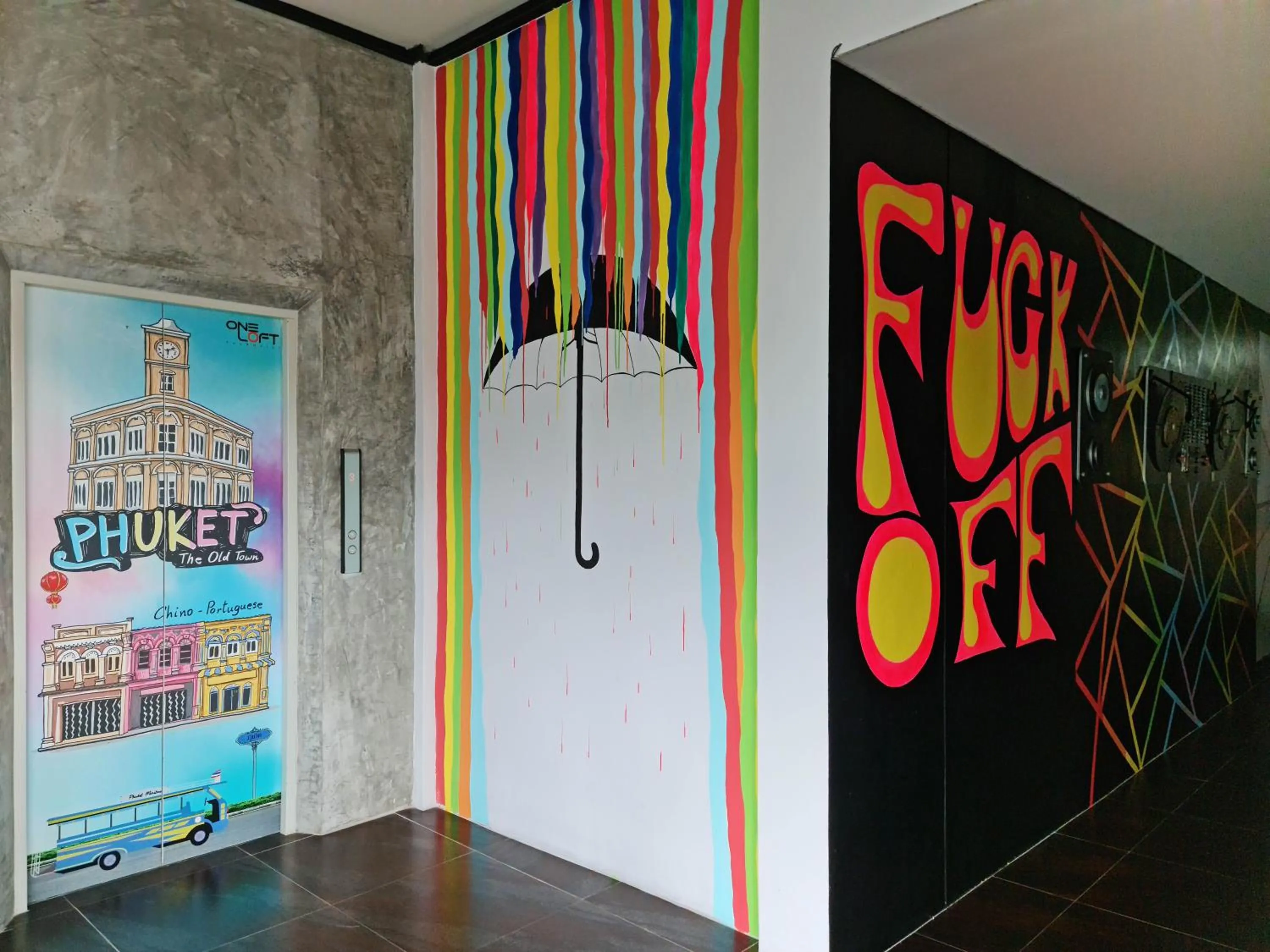 Decorative detail in OneLoft Hotel