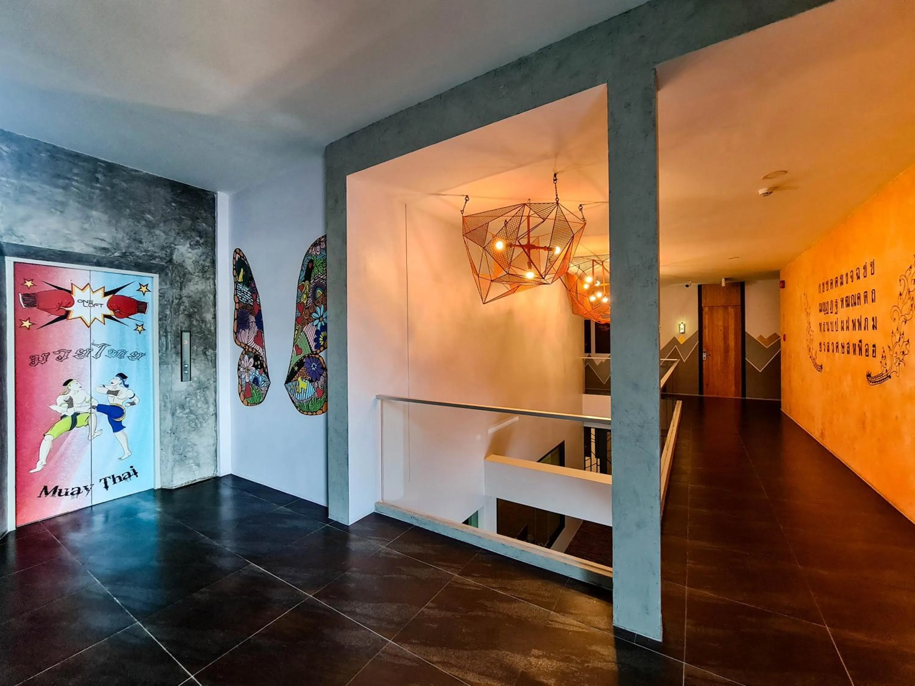 Decorative detail in OneLoft Hotel