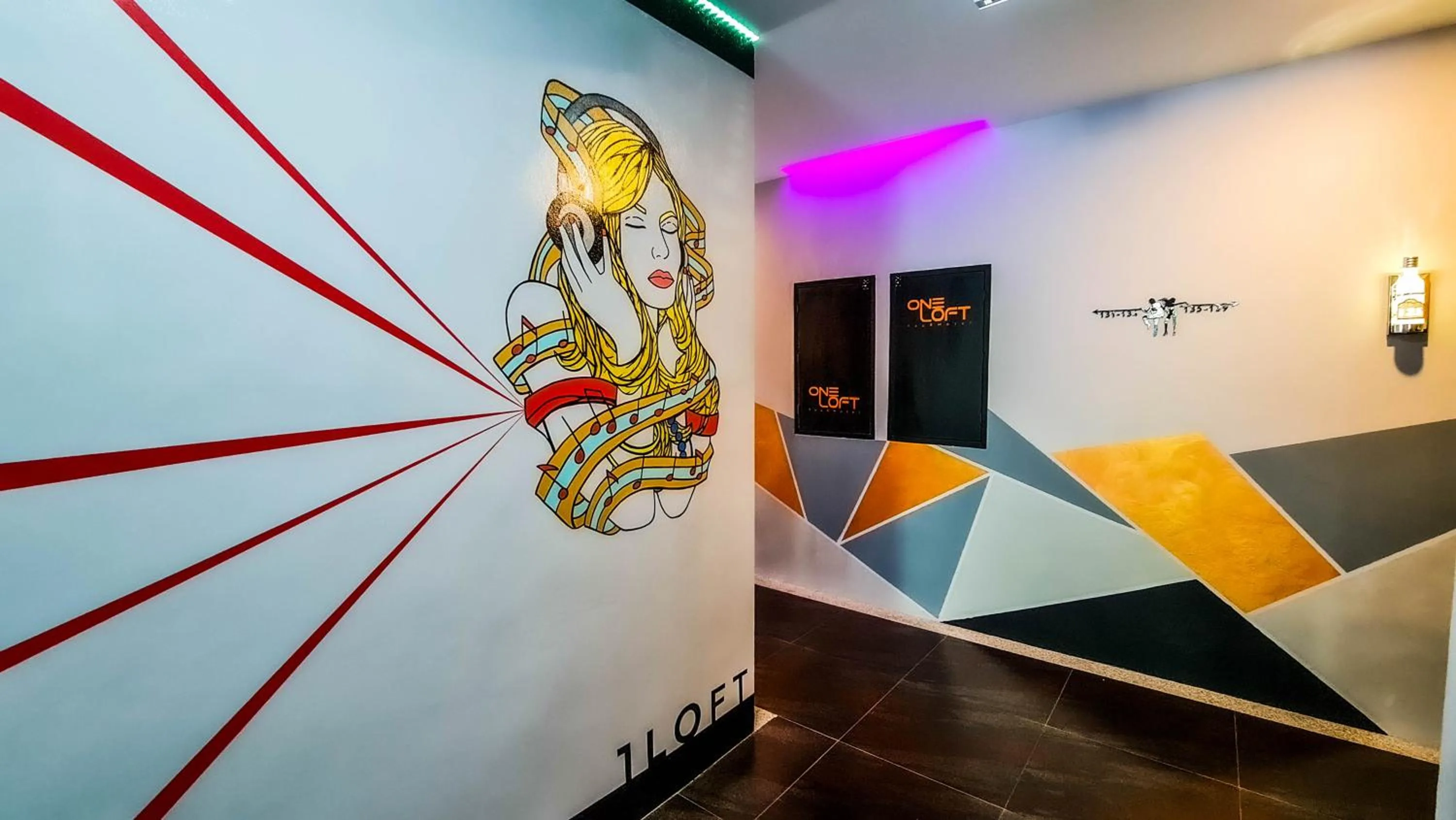 Property building in OneLoft Hotel