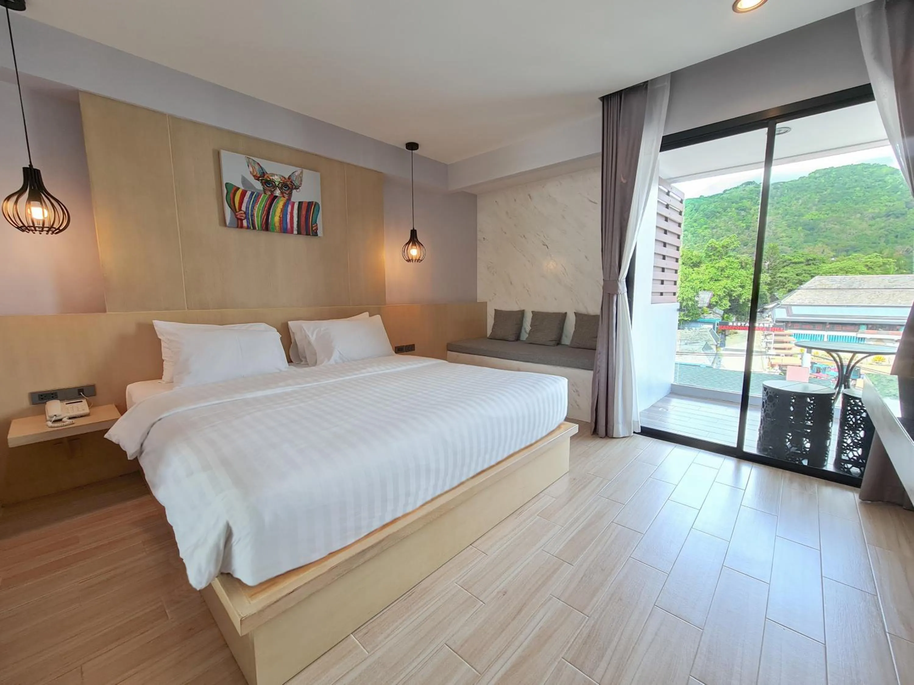 Bedroom, Bed in OneLoft Hotel