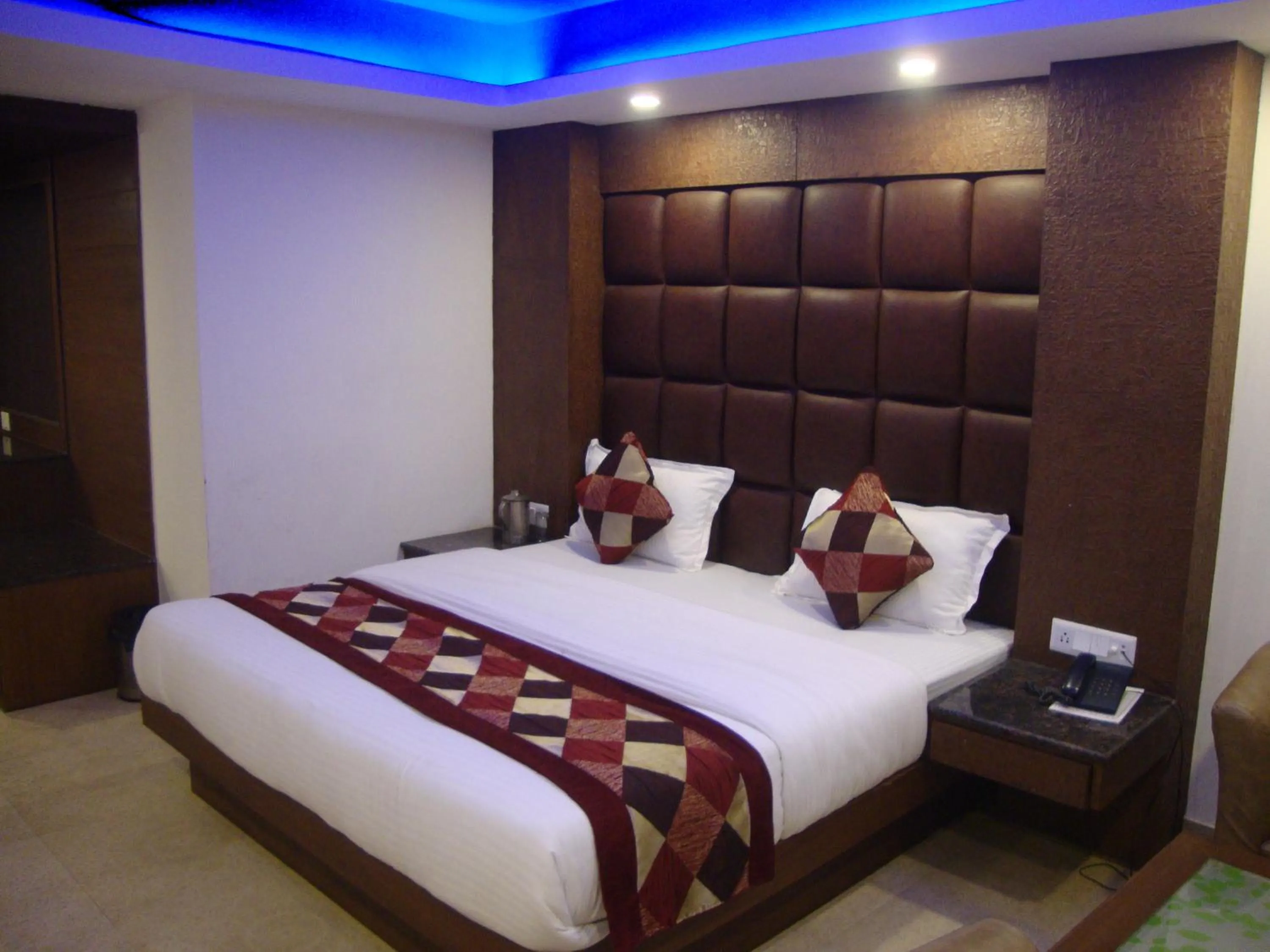 Bed in Hotel Hamers International