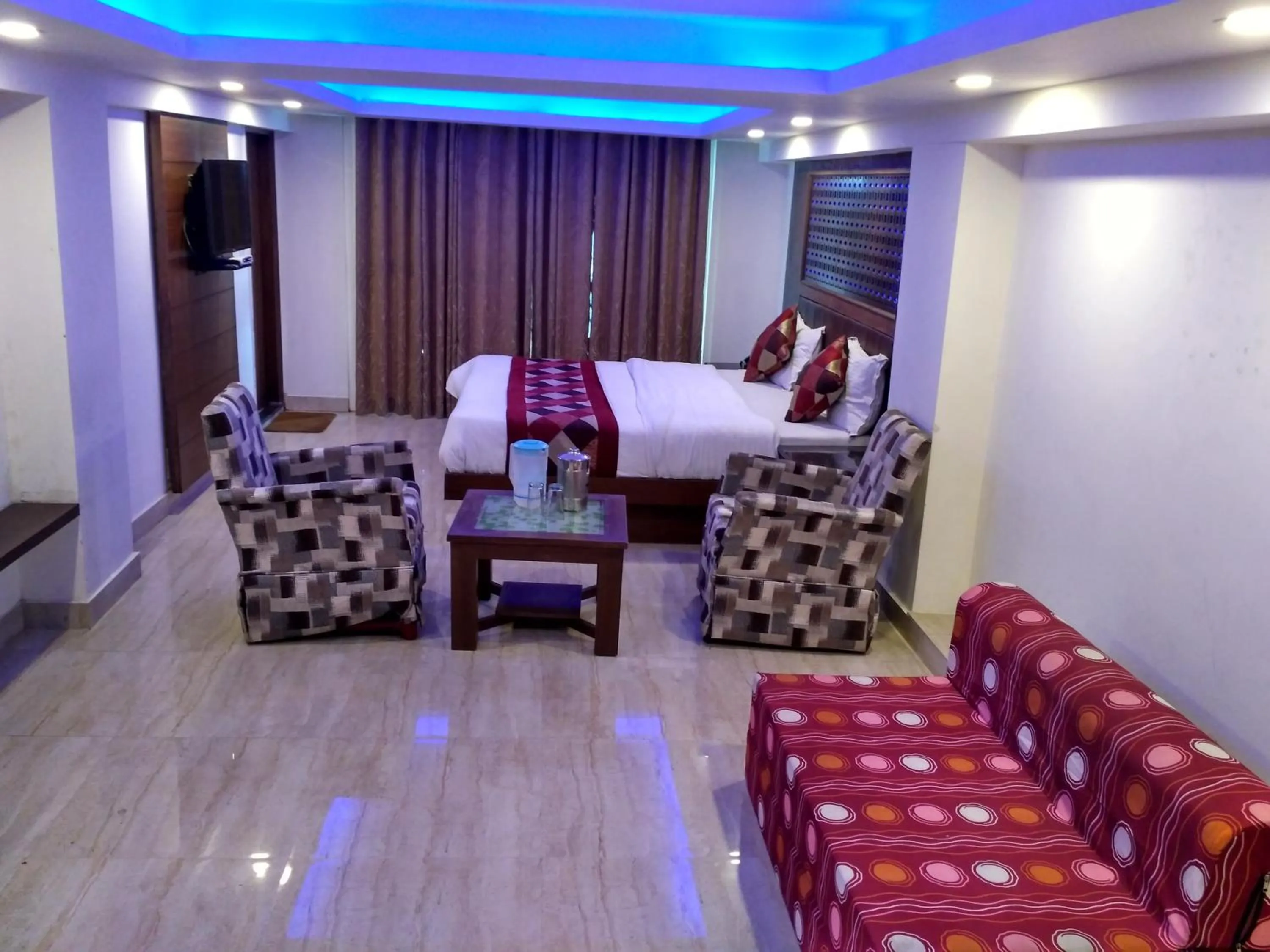 Bed in Hotel Hamers International