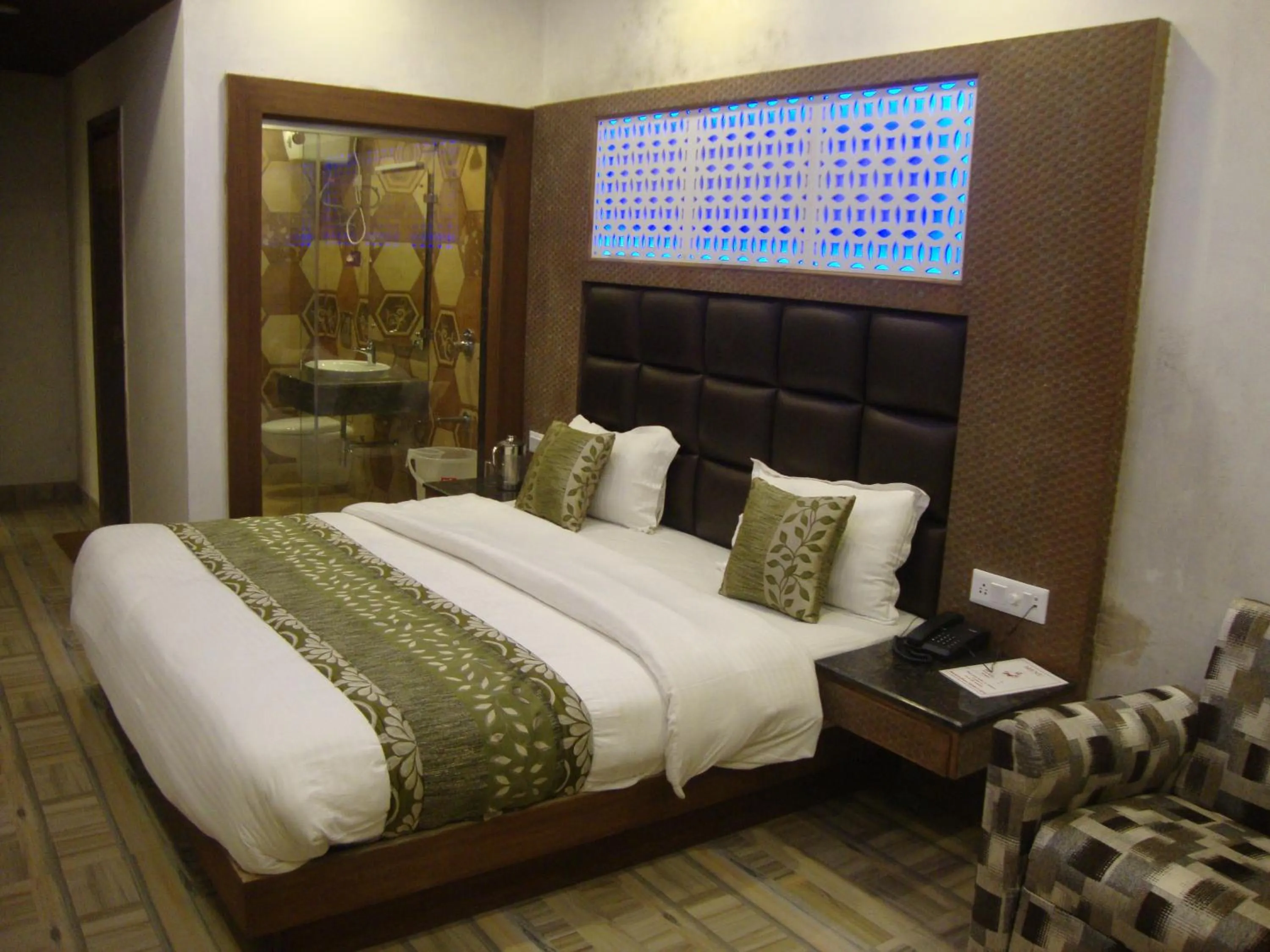 Bed in Hotel Hamers International