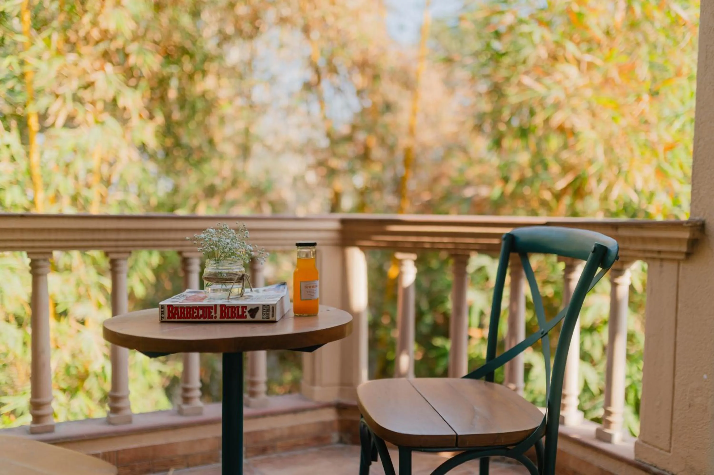 Balcony/Terrace in Karma Chalets