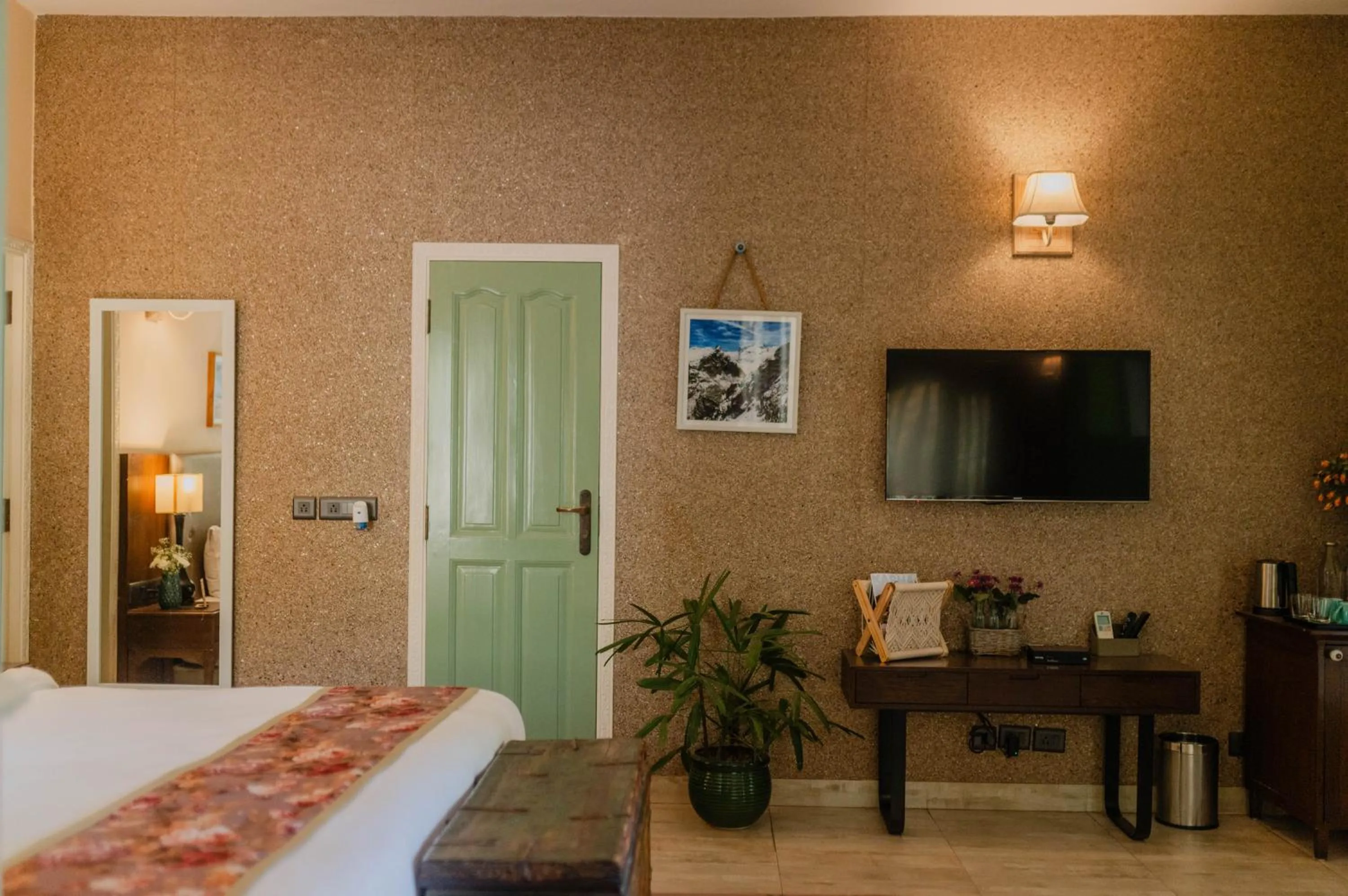 Bedroom, Bed in Karma Chalets