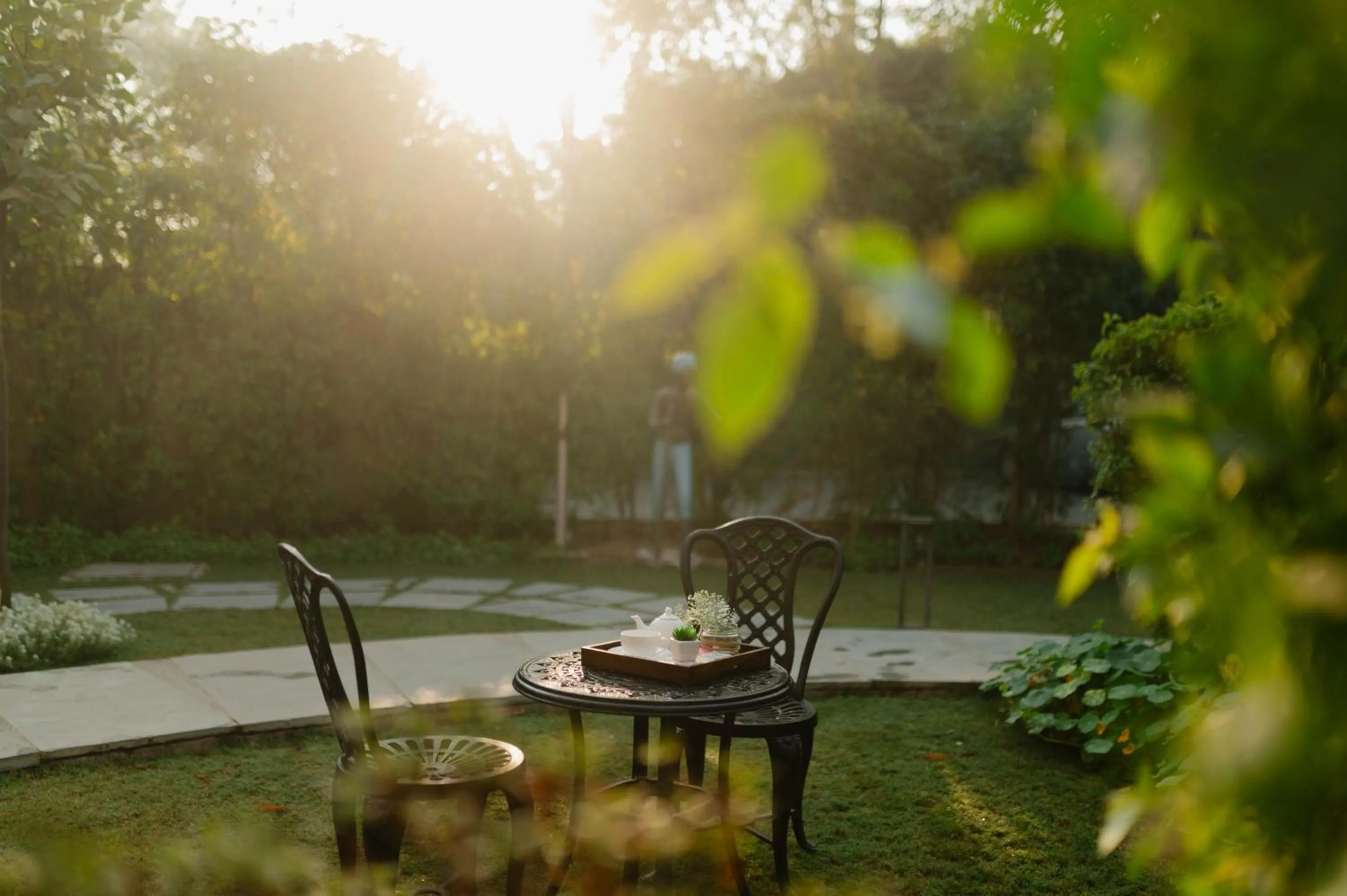 Garden in Karma Chalets