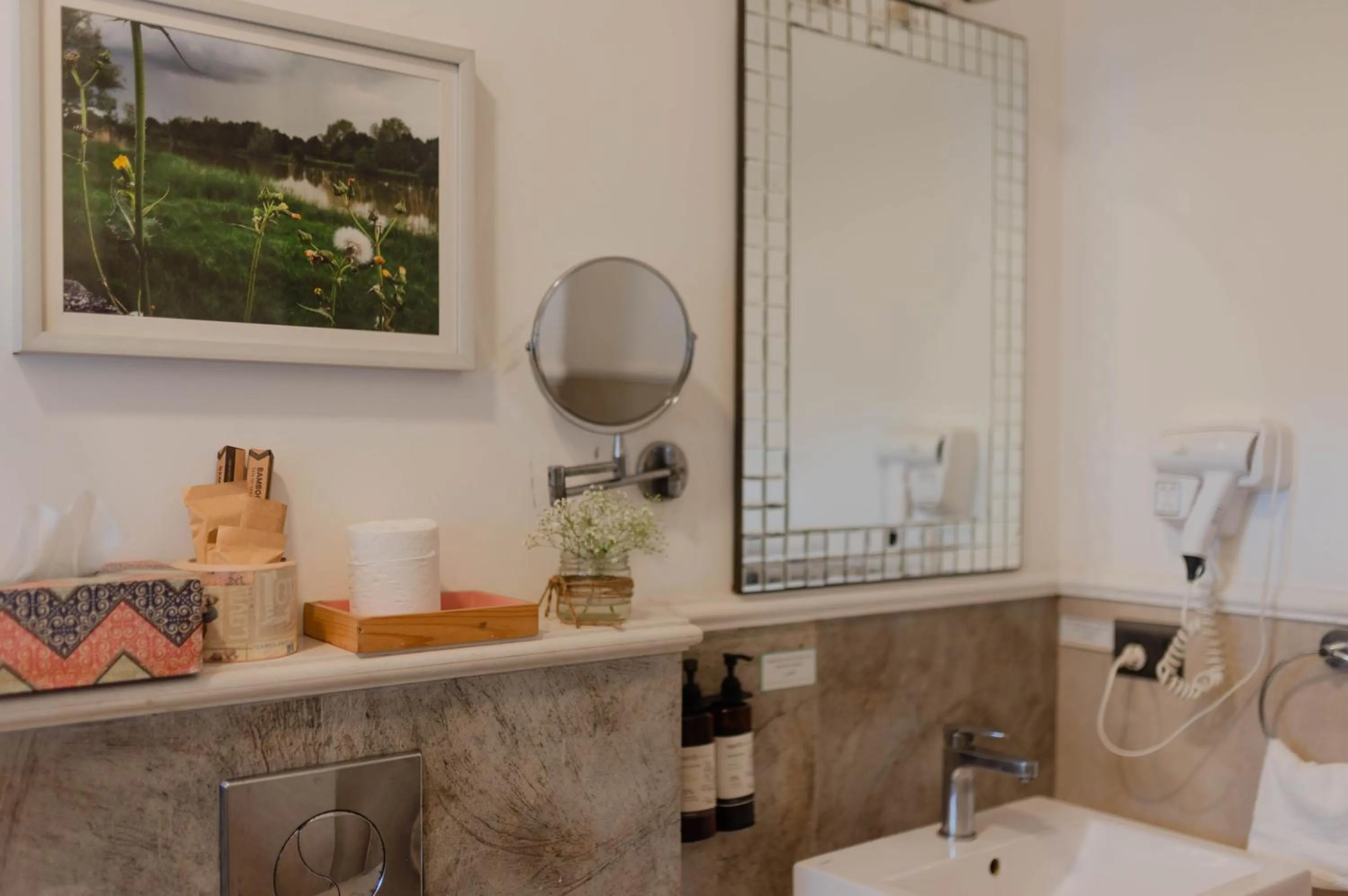 Bathroom in Karma Chalets