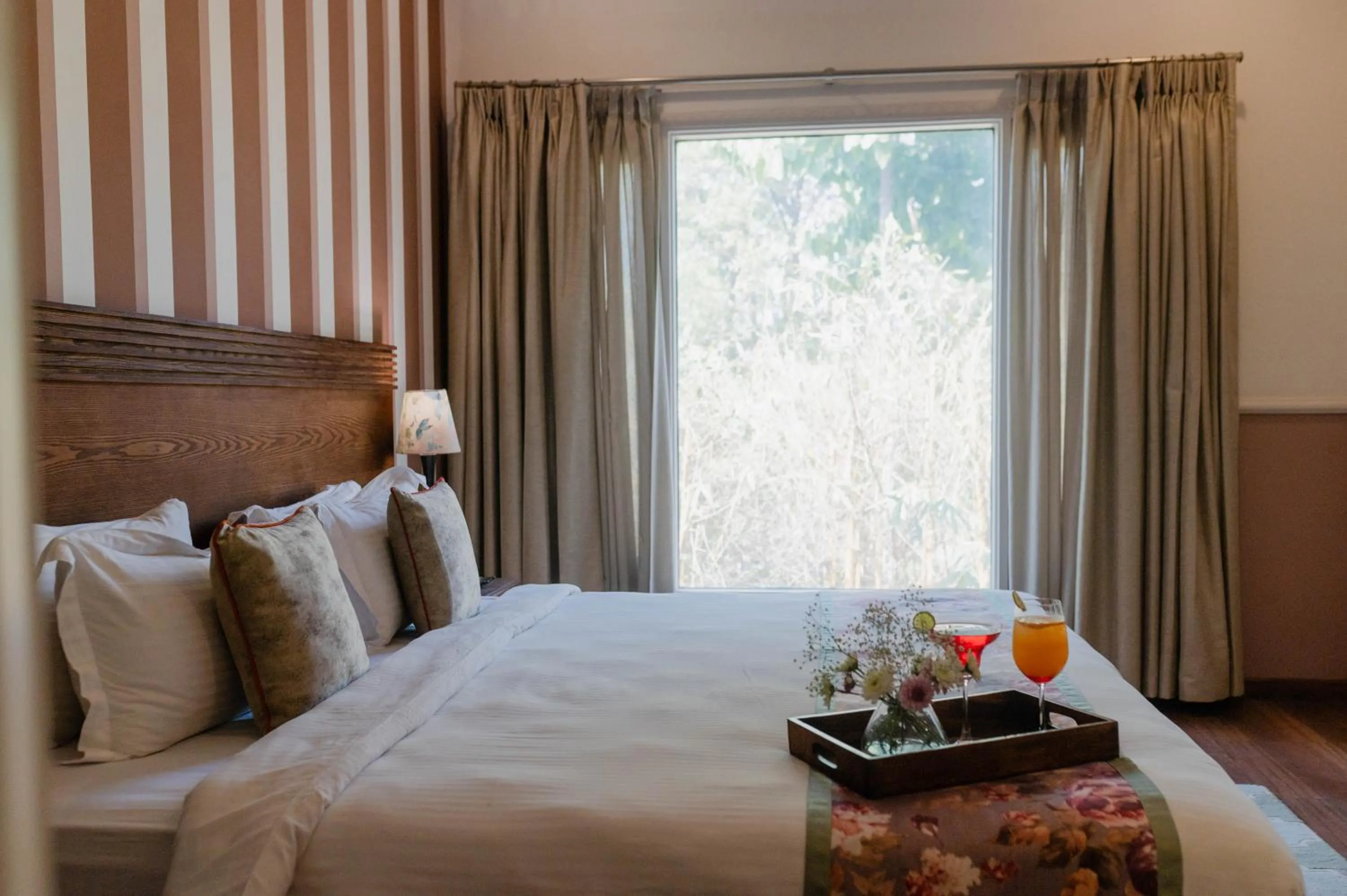 Bedroom, Bed in Karma Chalets