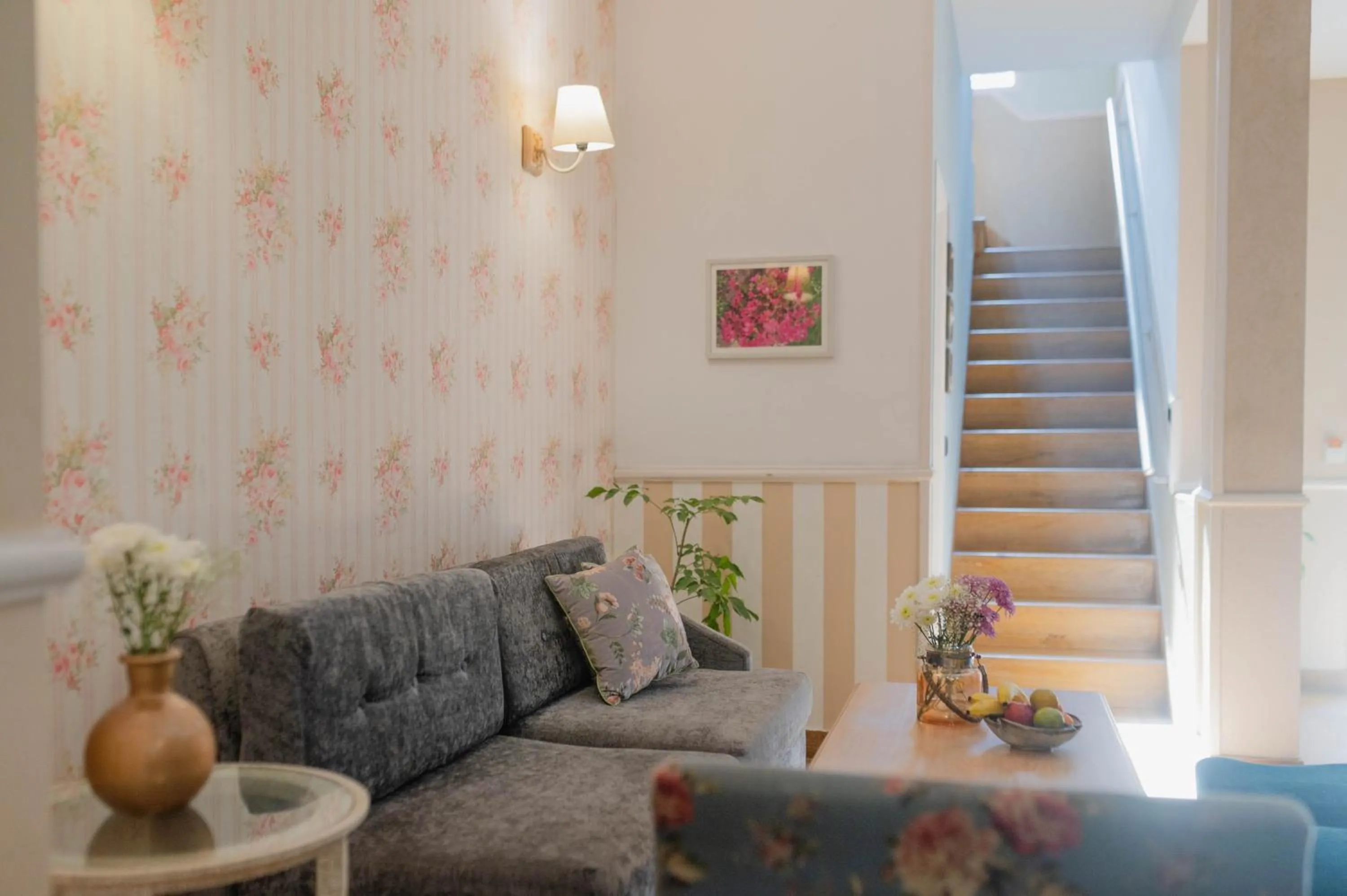 Living room in Karma Chalets