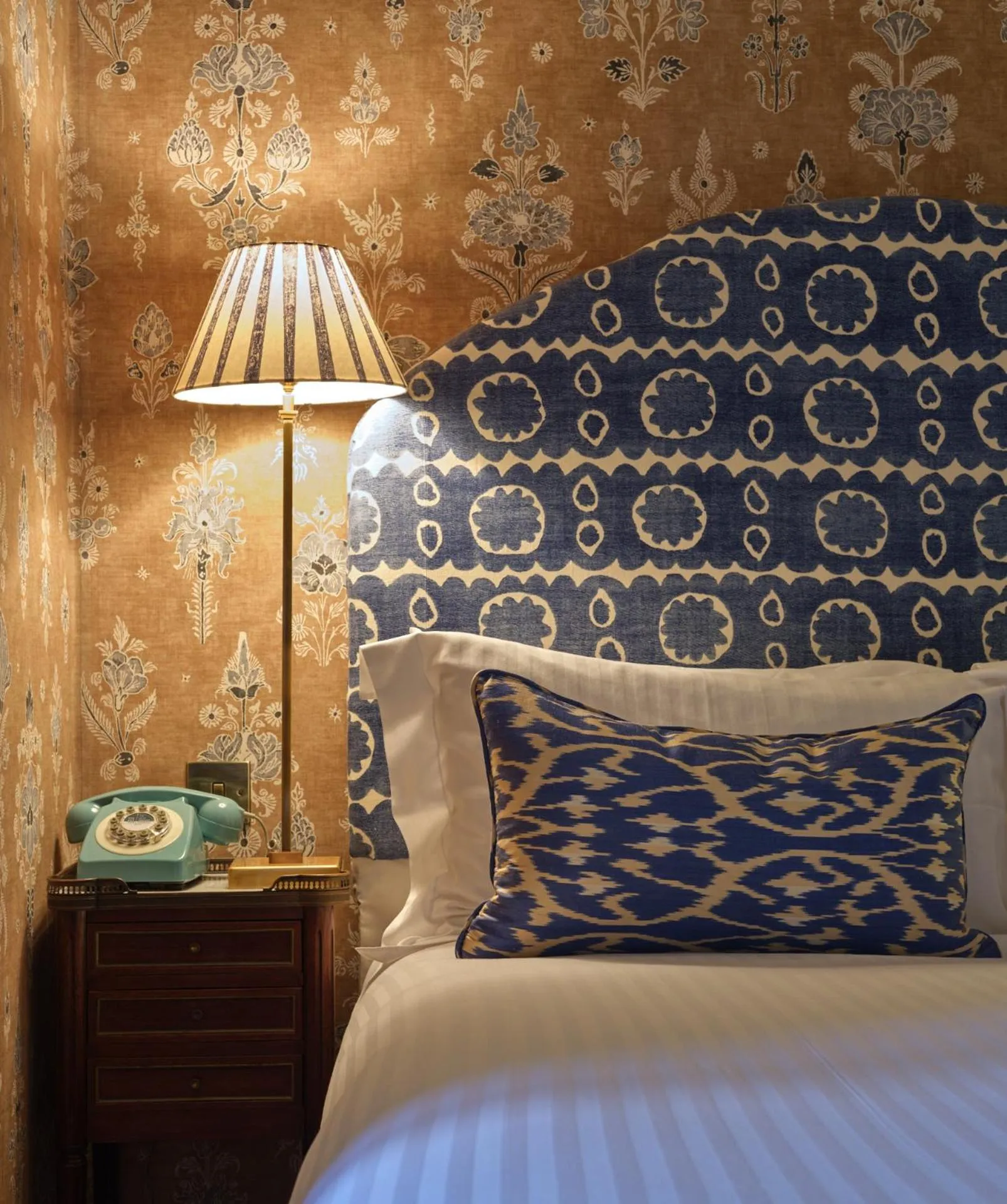 Bed in Old Bell Hotel