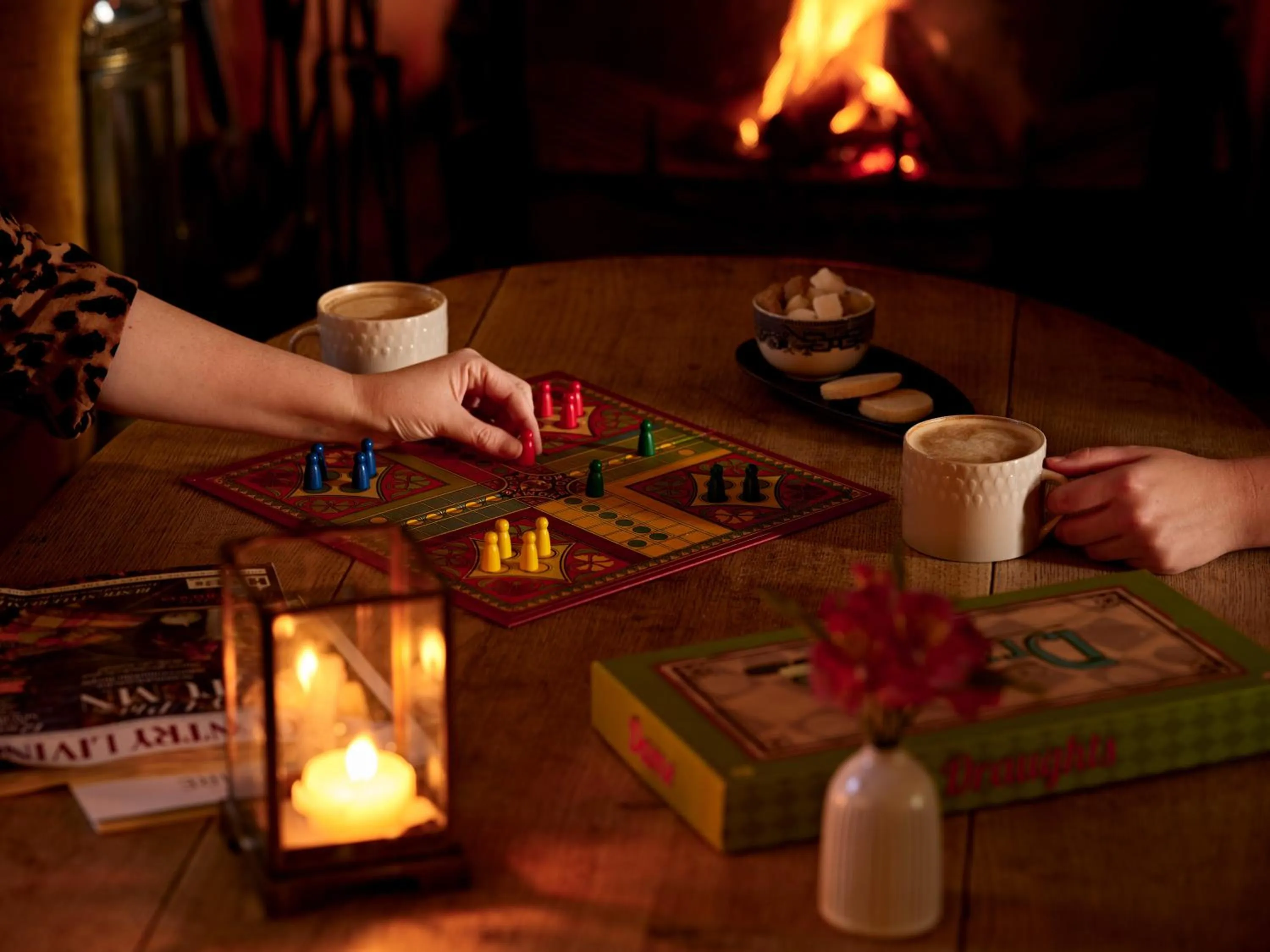 Dining area in Old Bell Hotel