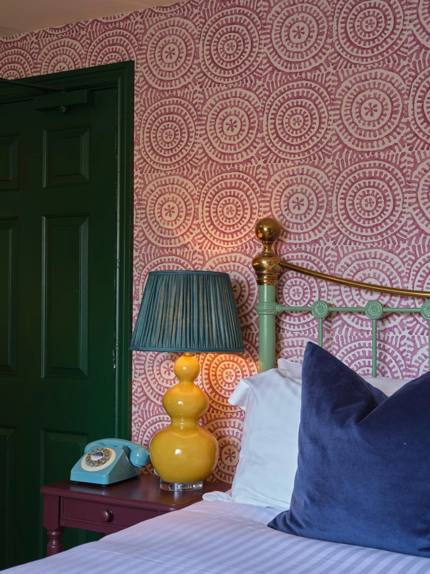 Bed in Old Bell Hotel