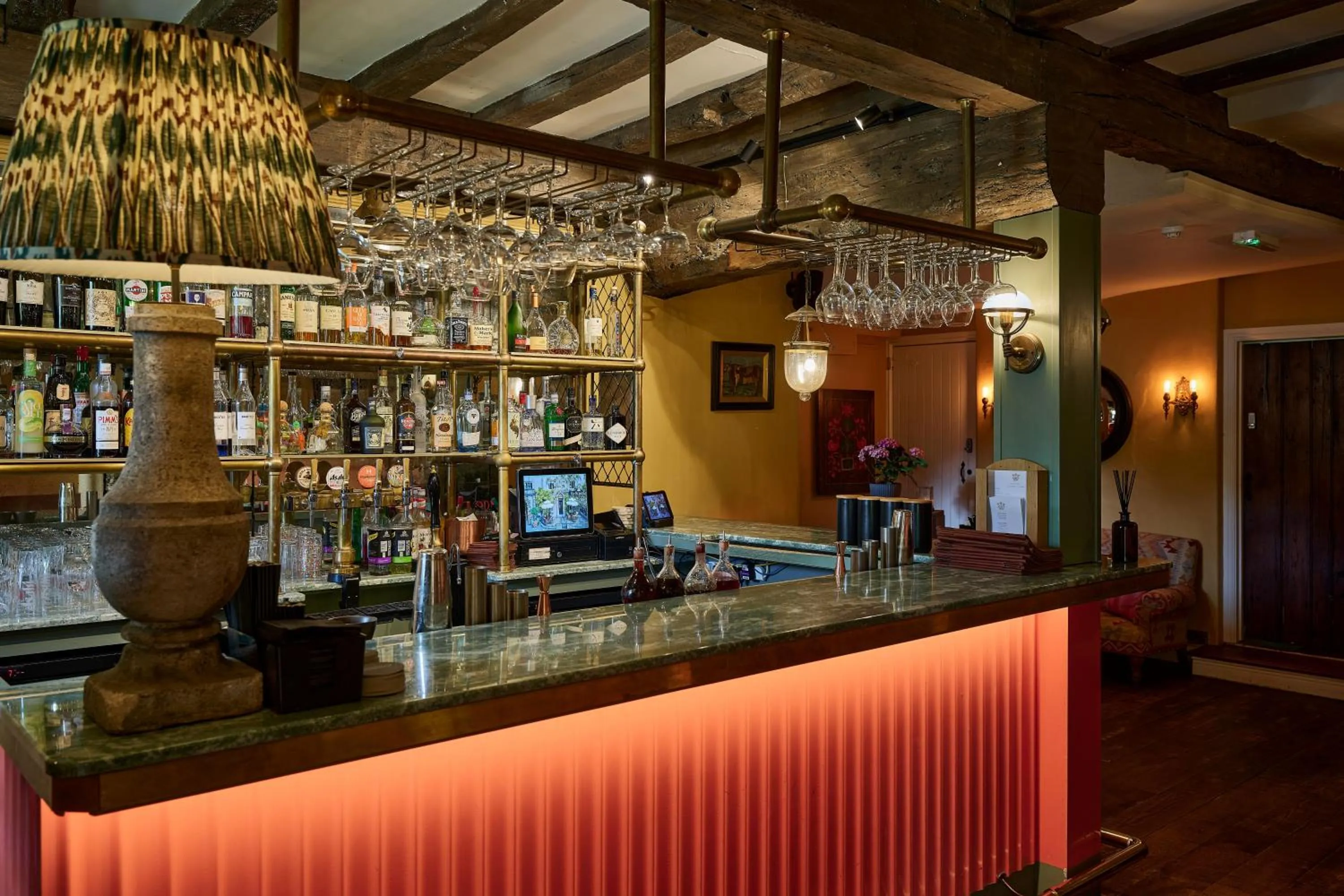 Lounge or bar in Old Bell Hotel